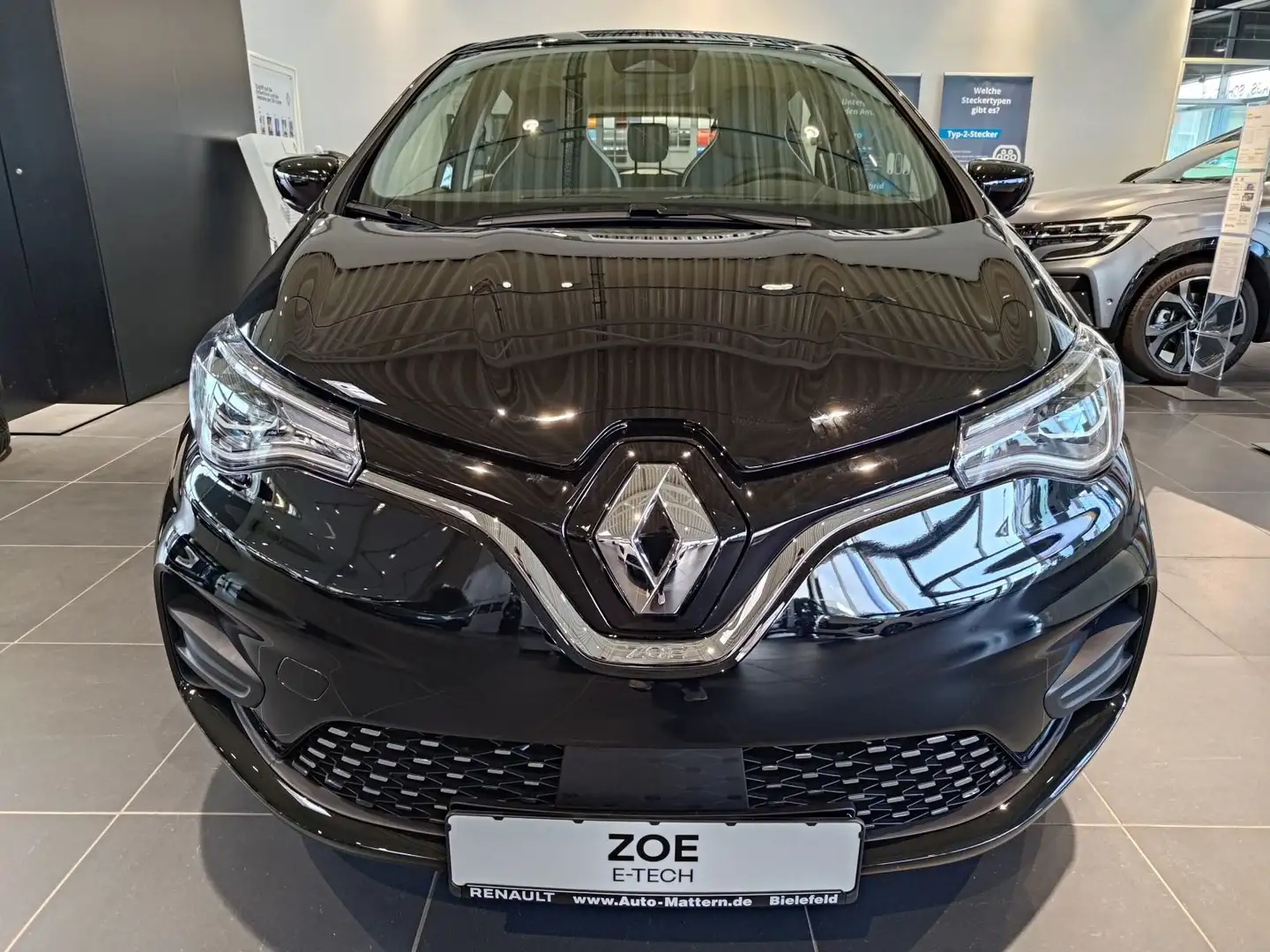 Renault ZOE Klimaaut.|NAVI|PDC|LED|Bluetooth|1.Hd|km↓ Schwarz - 2