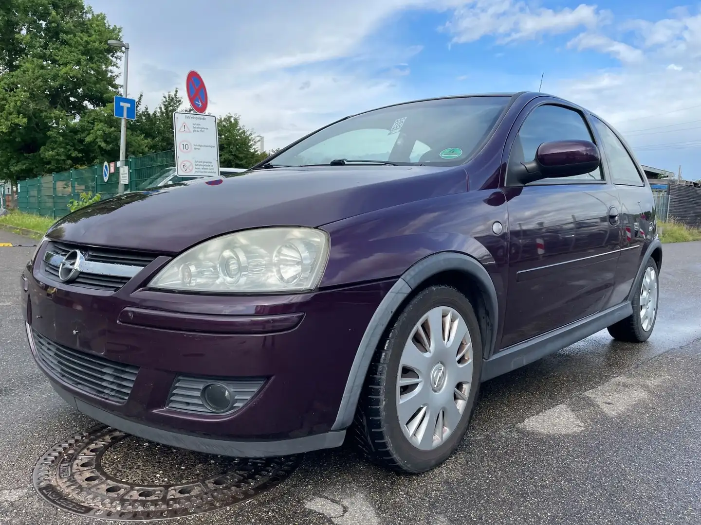 Opel Corsa C Edition "Nur 78800KM" Violett - 1