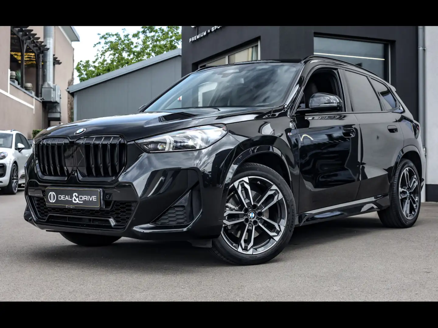 BMW X1 XDRIVE 23d M SPORT°PACK INNOVATIONS°HK°VOLLLEDER Noir - 1