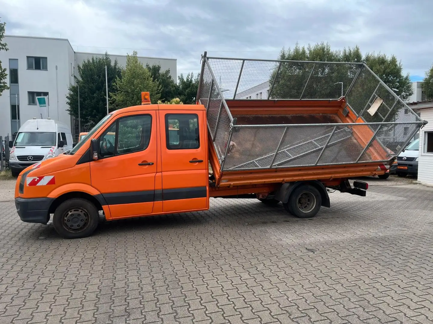 Volkswagen Crafter Pritsche 50 lang L3 Doppelkabine Orange - 2