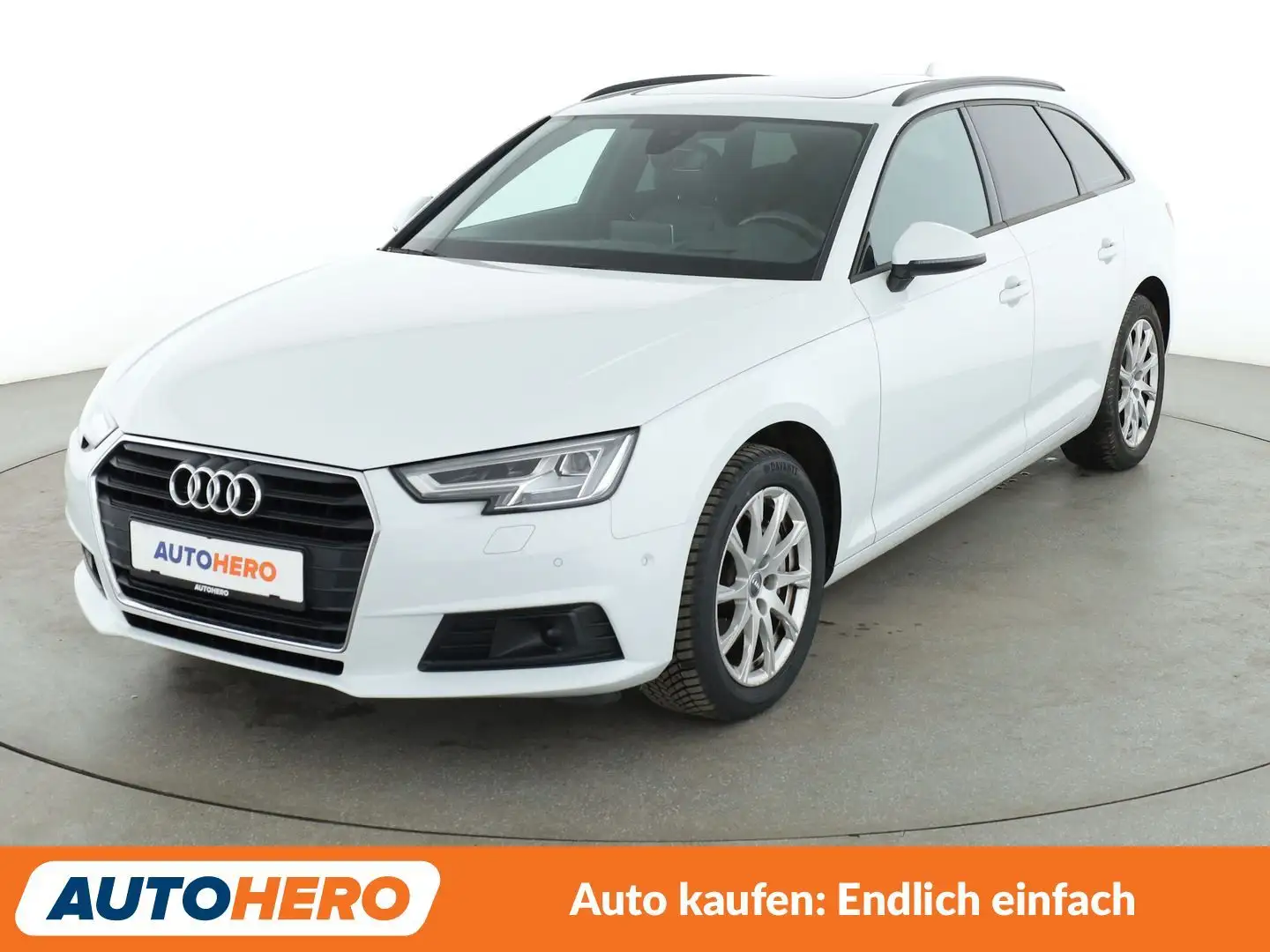 Audi A4 2.0 TDI Aut.*HUD*LED*VC*NAV*CAM*PDC*SHZ*PANO Blanc - 1