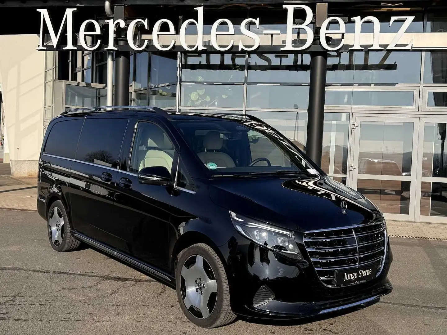 Mercedes-Benz V 300 d EXCLUSIVE 4MATIC Panorama AHK2,5 Stdheiz Noir - 1