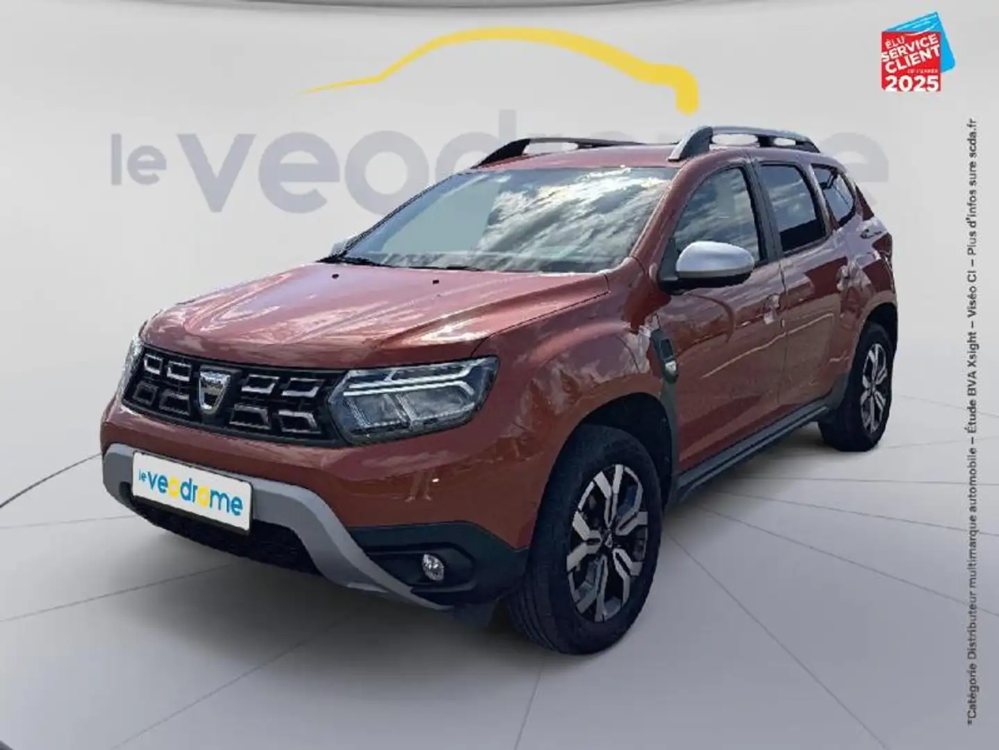 Dacia Duster 1.0 ECO-G 100ch Prestige + 4x2 GPS Camera Oranje - 1
