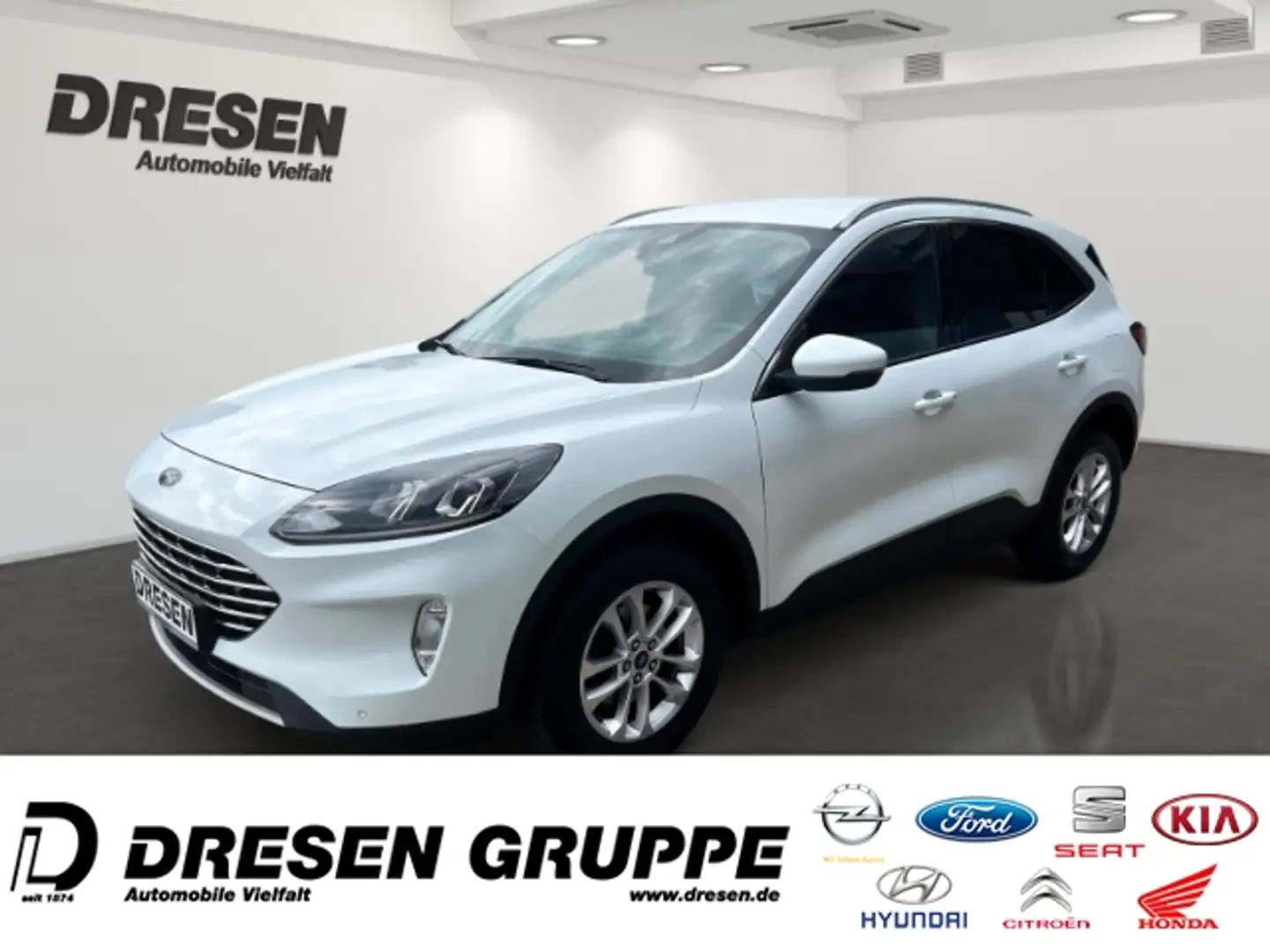 Ford Kuga Titanium 1,5 Sitzheizung/Navi/Klimaautomatik/PDC v Weiß - 2