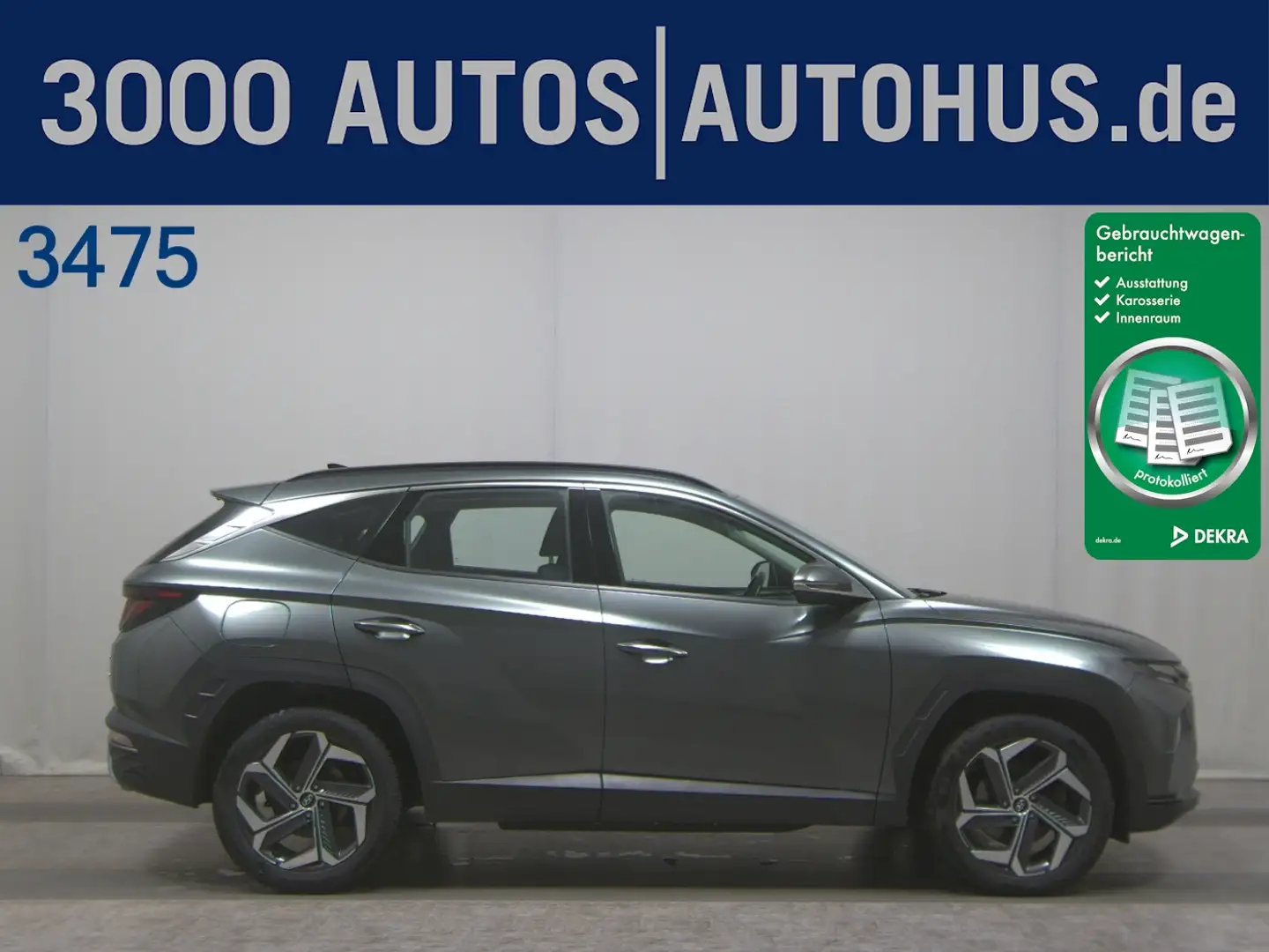 Hyundai TUCSON 1.6 GDI Hybrid 4WD Navi LED RFK Grau - 1