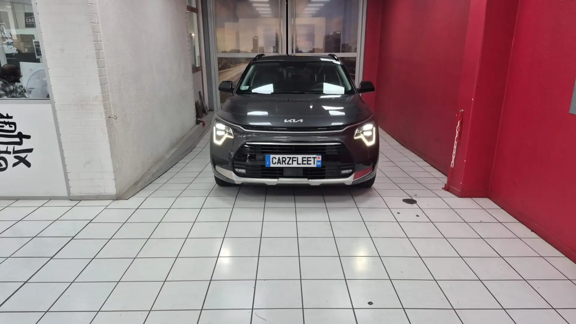 Kia Niro SUV 1.6 HEV 141cv PREMIUM BUSINESS/1 ERE MAIN/TVA RECUP Gris - 2