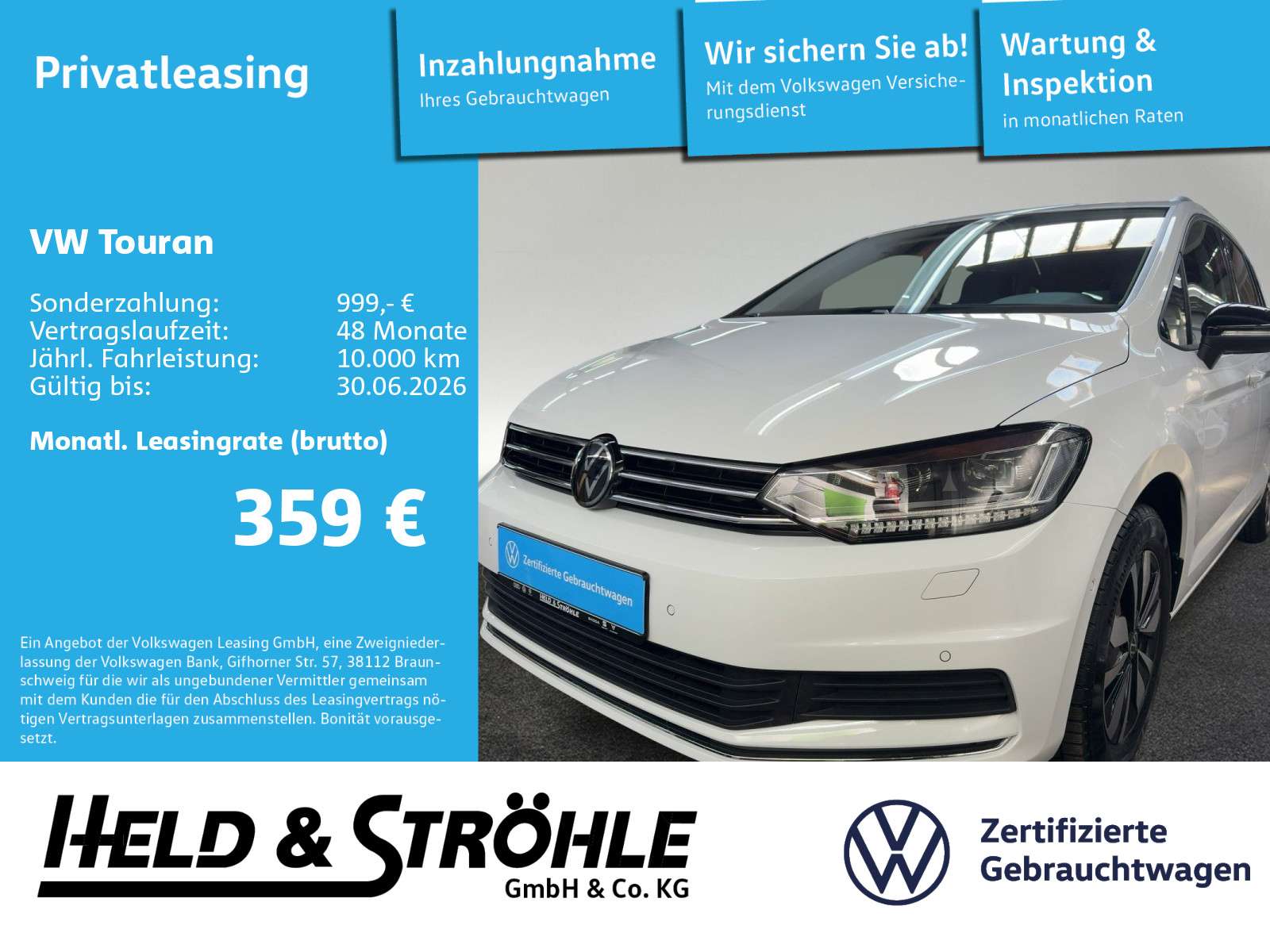 Second hand Volkswagen Touran 2.0