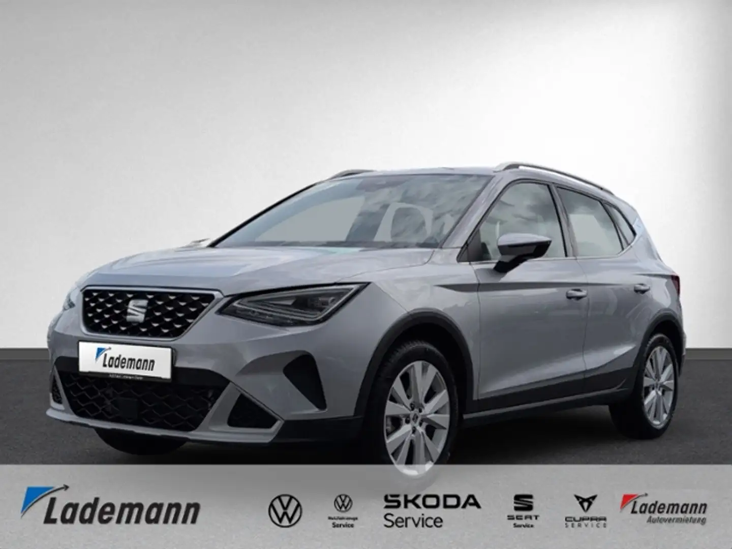 SEAT Arona 1.0 TSI DSG Xperience LED+NAVI.+KLIMA+GRA+ Silber - 1