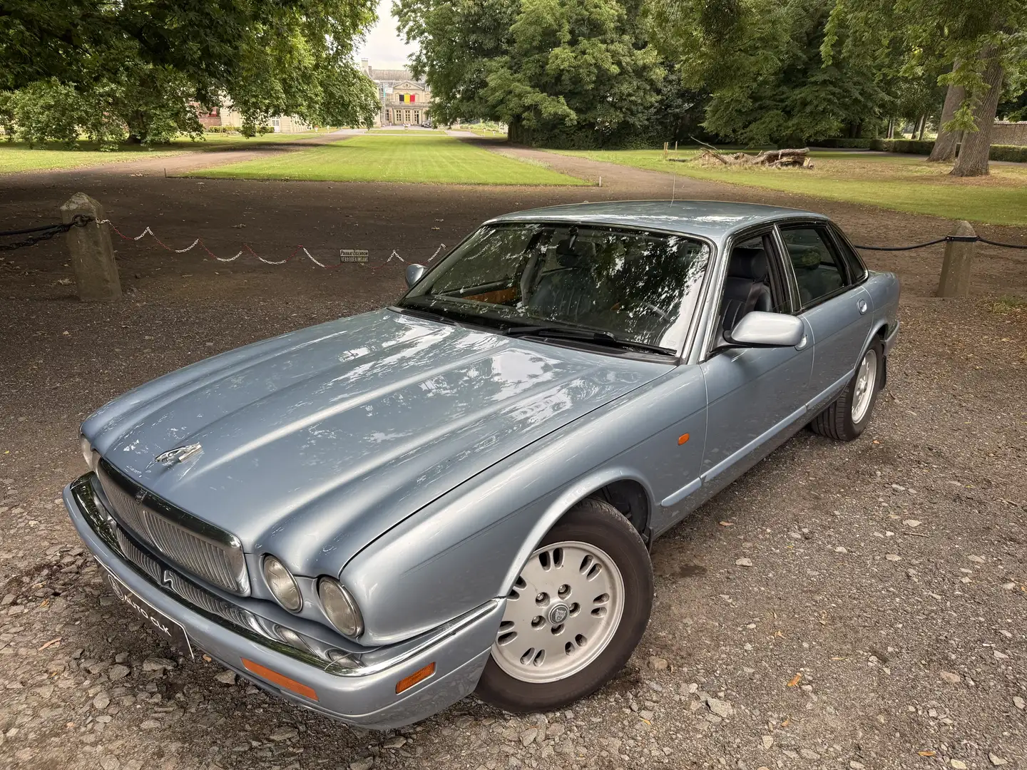 Jaguar Sovereign 3.2i V6 de 1995 OLDTIMER Airco Cuir ANCETRE Mavi - 1
