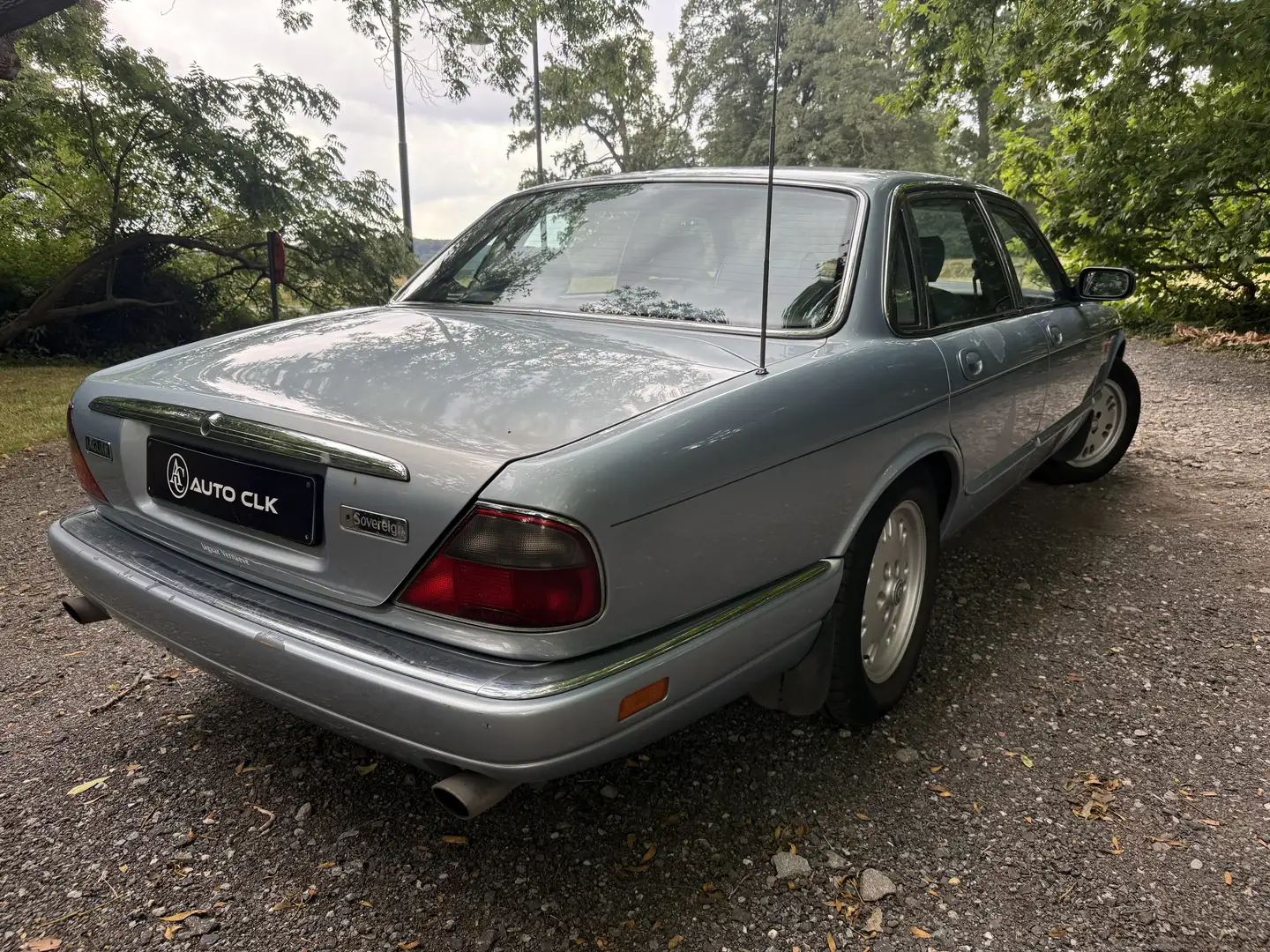 Jaguar Sovereign 3.2i V6 de 1995 OLDTIMER Airco Cuir ANCETRE Mavi - 2