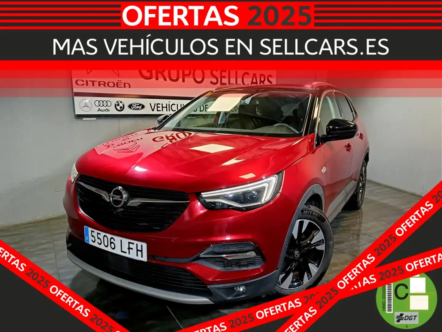 Opel Grandland X 1.6T S&S Ultimate Aut. Piros - 1