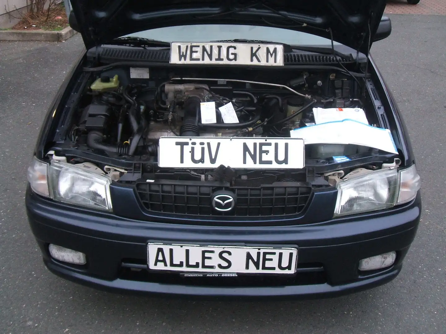 Mazda 2 "DEMION"1,4*Mini/VAN*FAST-WIE-NEU*TÜV-ALLES-NEU Blau - 2