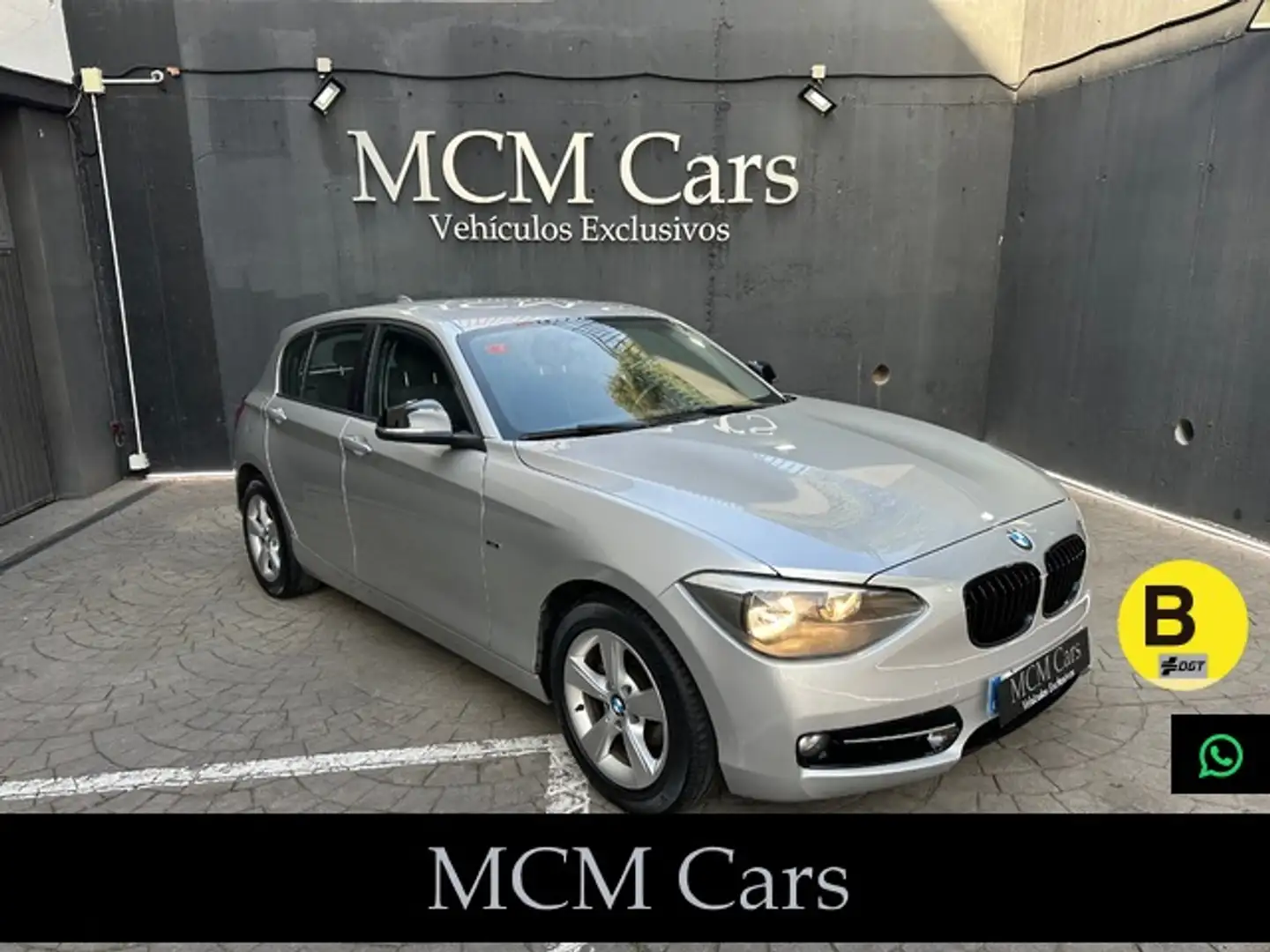 BMW 116 116d Sport Silber - 1