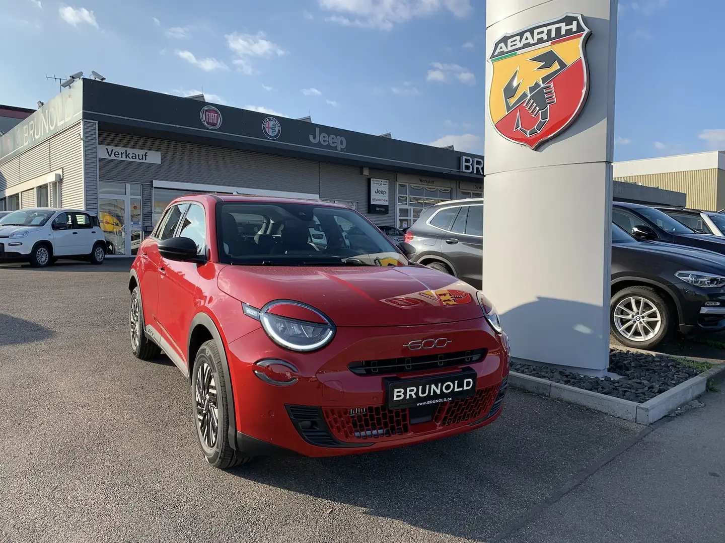 Fiat 600 Special Edition sofort verfügbar Rouge - 1