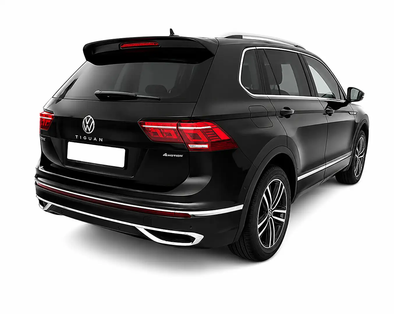 Volkswagen Tiguan Allspace Tiguan 2,0 TDI DSG 4Motion Allspace+AHK+NAVI+LED+ Schwarz - 2