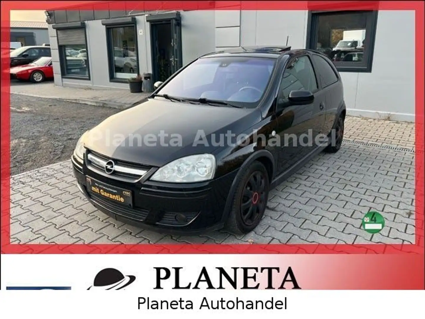 Opel Corsa C Edition 1.8 Liter*KLIMATRONIC*SHZÉ*EGSD* Zwart - 1