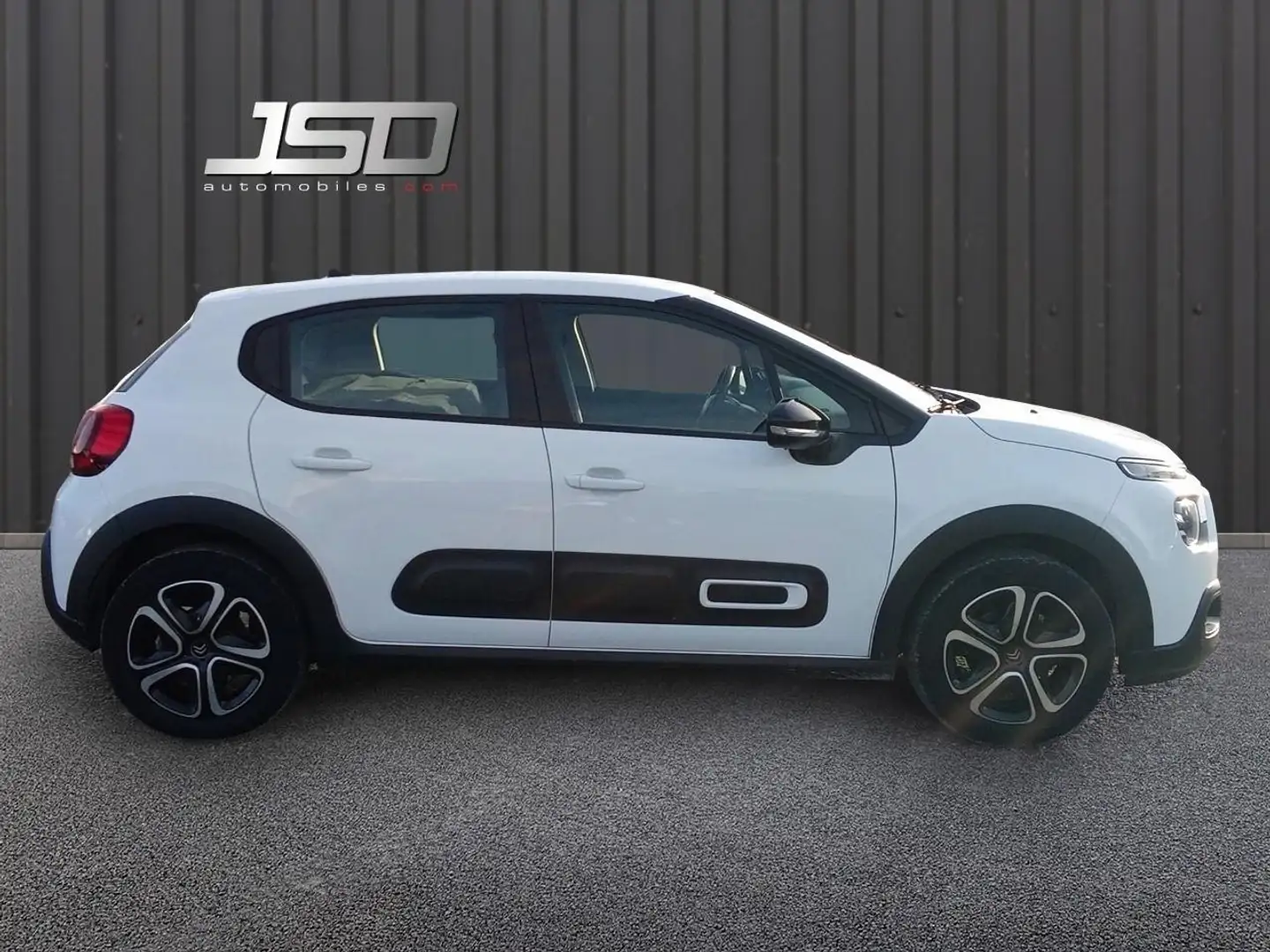 Citroen C3 BLUEHDI 100 S\u0026S BVM6 FEEL NAV Blanc - 2