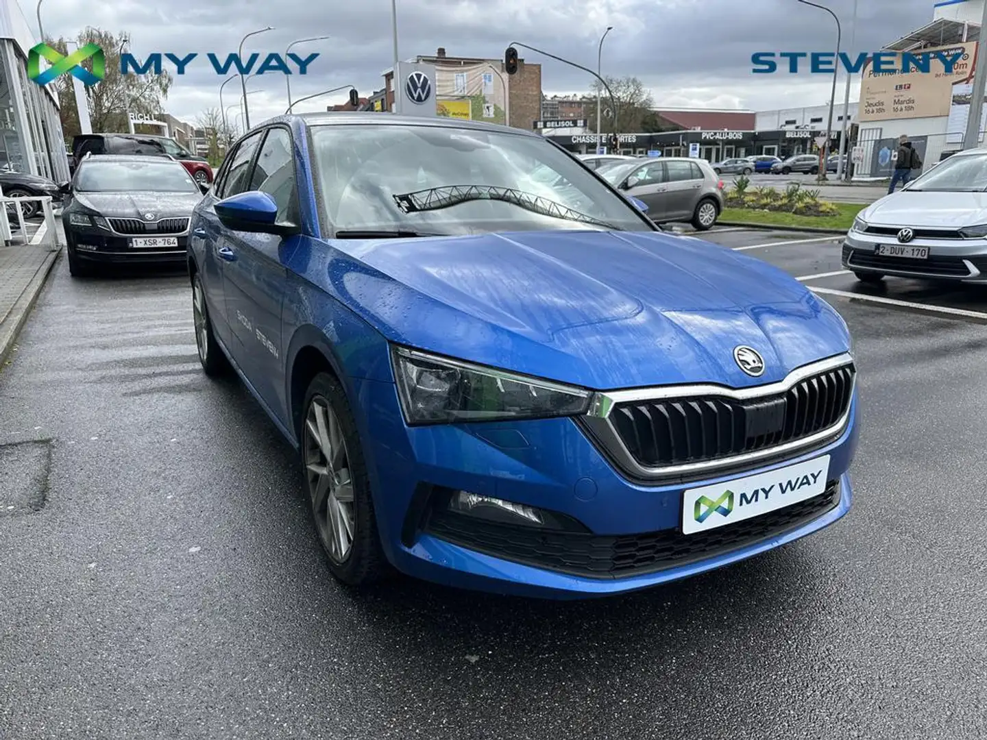 Skoda Scala STY TS 81/1.0 A7F Bleu - 1