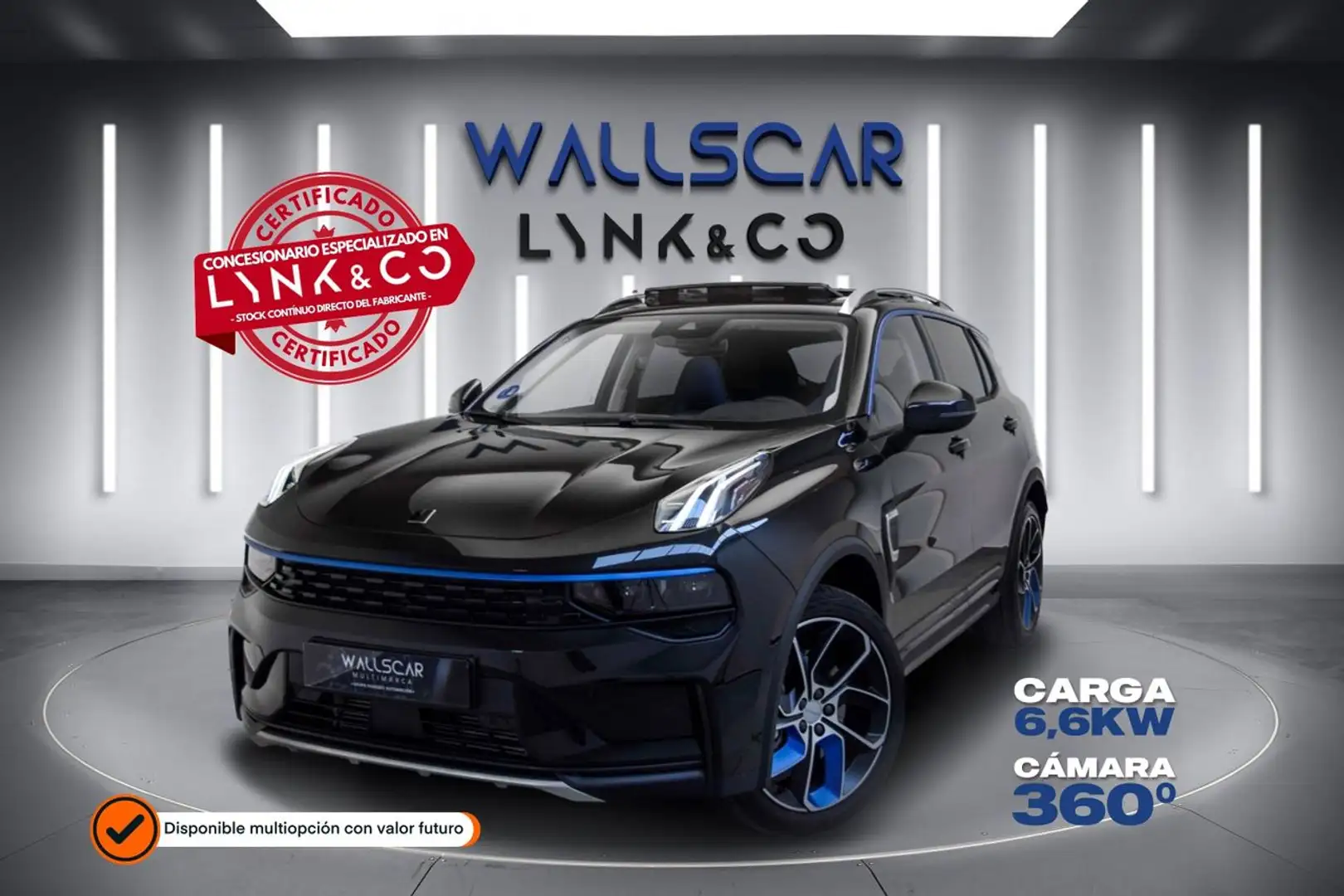 Lynk & Co 01 1 1.5 PHEV 6.6kW Negro - 1