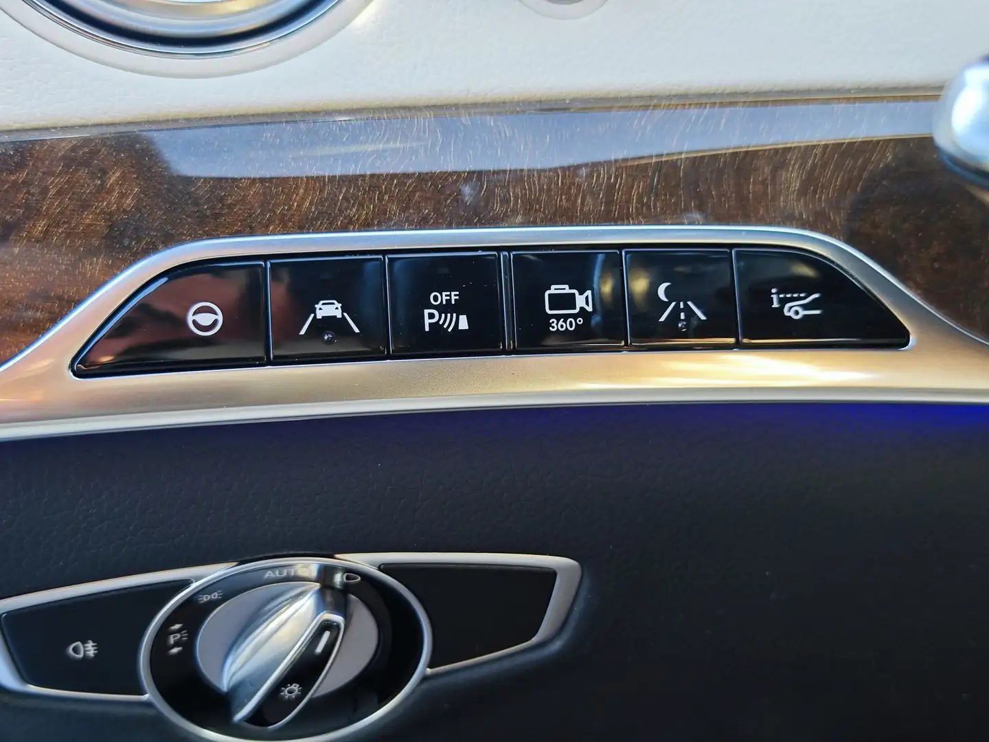 Mercedes-Benz S 500 4M |360°|HUD|Nightvision|ACC|Fond-TV|Softi Azul - 2