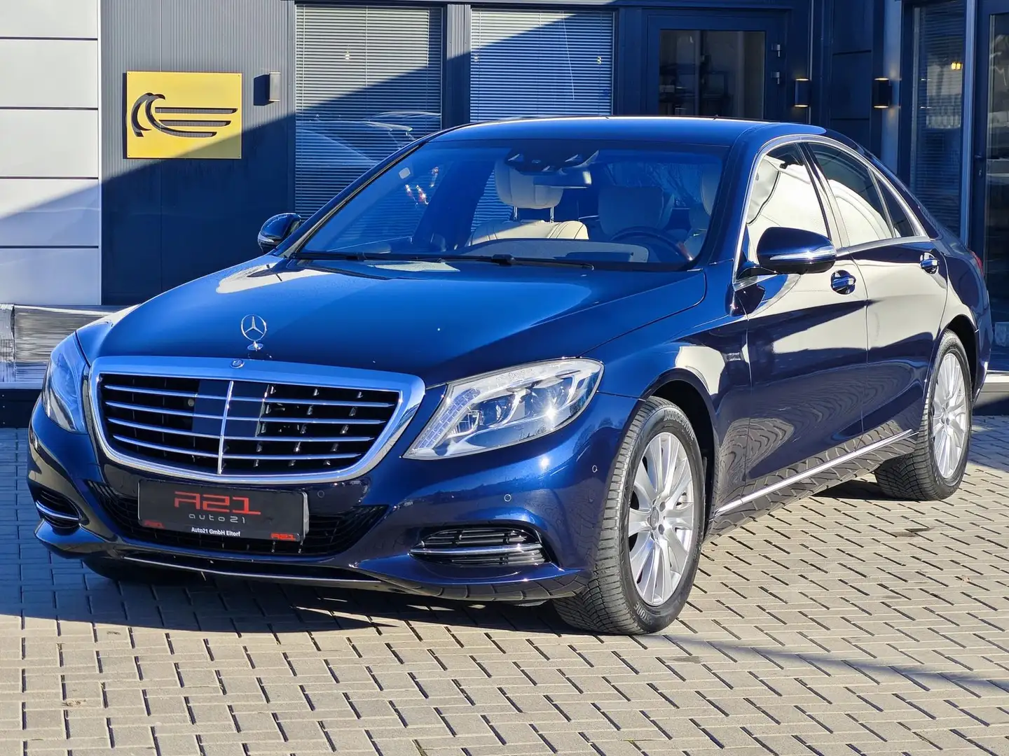 Mercedes-Benz S 500 4M |360°|HUD|Nightvision|ACC|Fond-TV|Softi Azul - 1