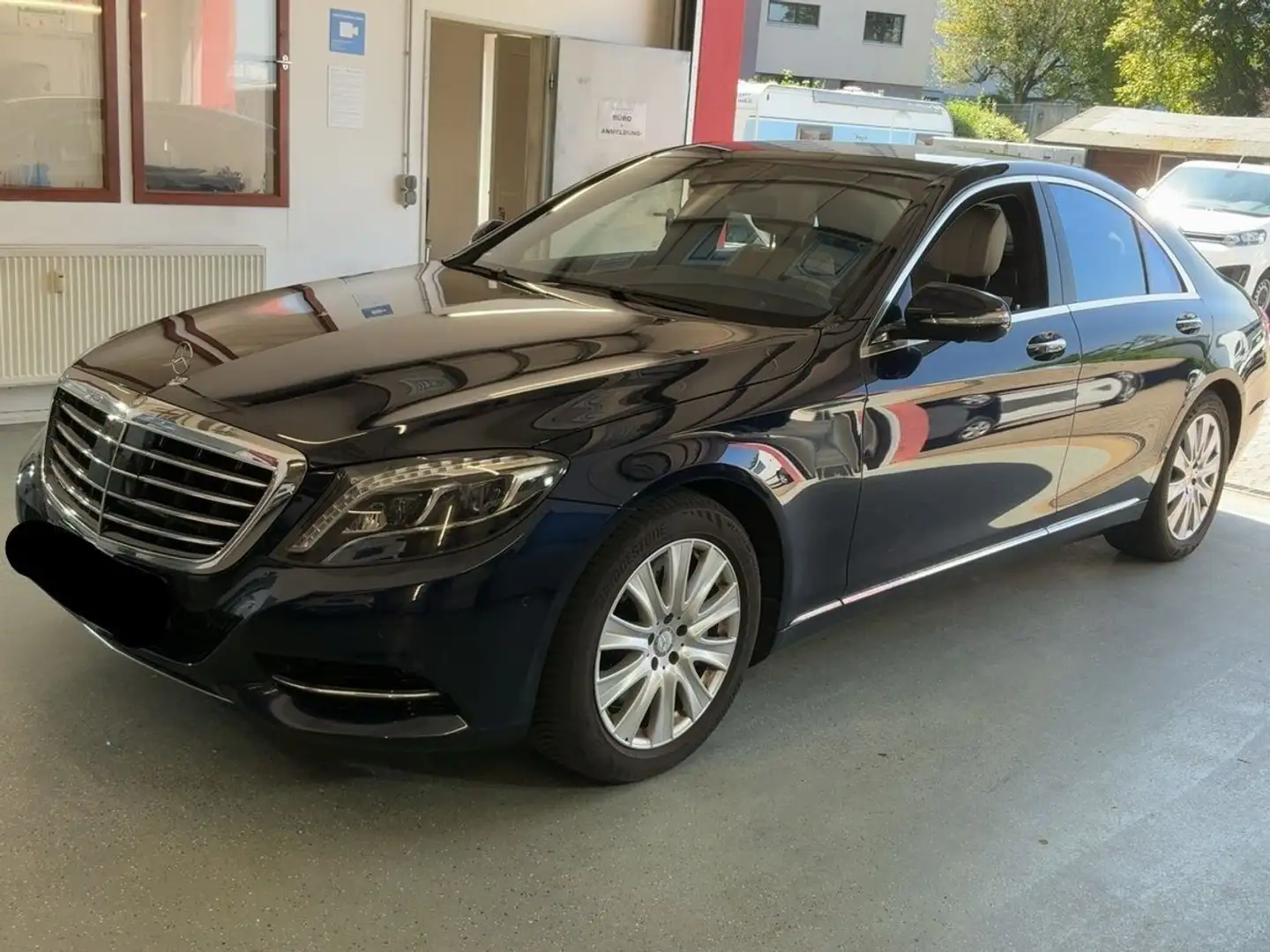 Mercedes-Benz S 500 4M |360°|HUD|Nightvision|ACC|Fond-TV|Softi Blau - 1