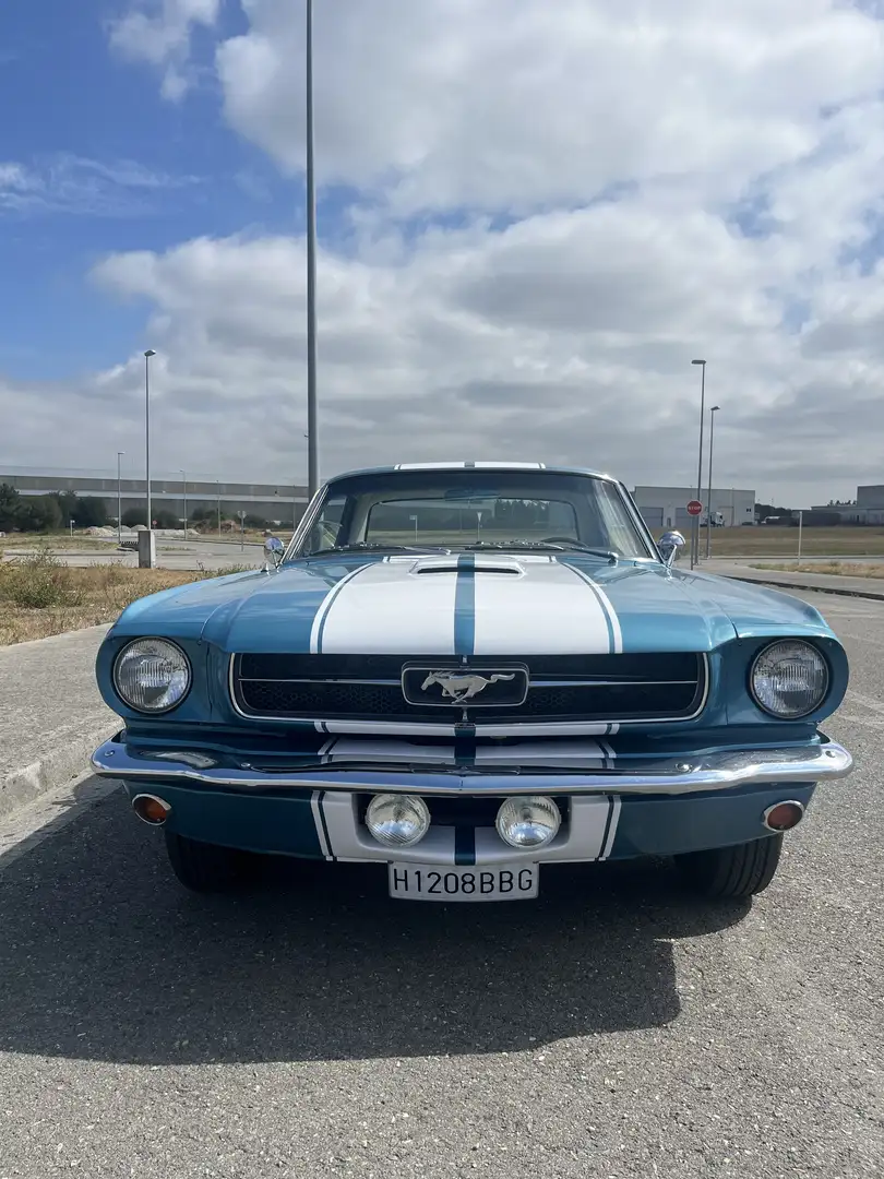 Ford Mustang Azul - 2