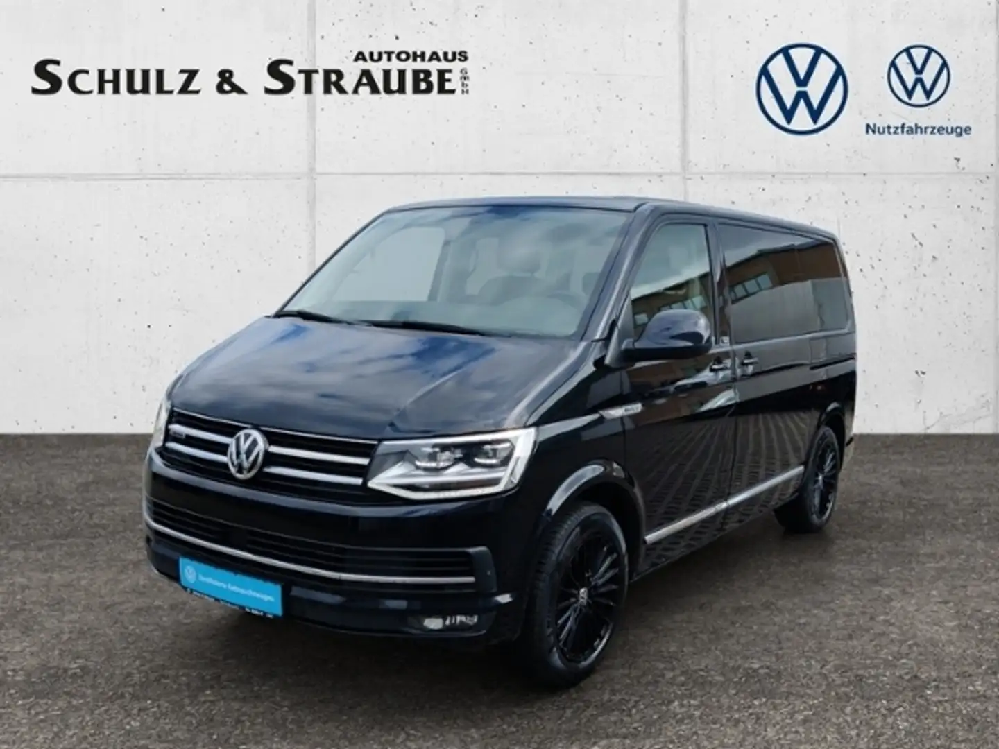 Volkswagen T6 Multivan T6 2.0TDI 4Motion Multivan Generation Six Rear Vi Schwarz - 1
