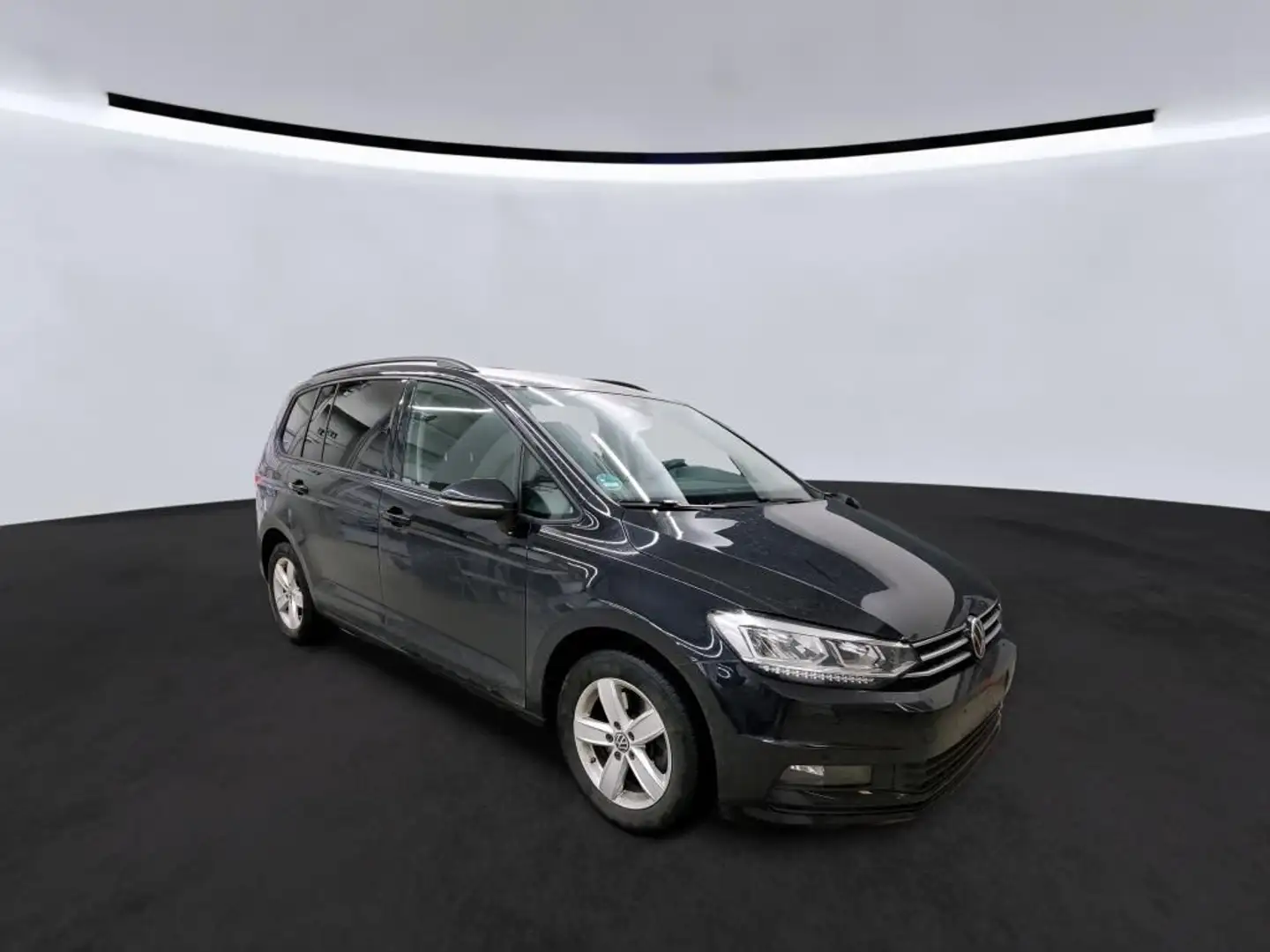 Volkswagen Touran 2.0 TDI DSG Comfortline 7-Sitzer Navi AHK Schwarz - 2