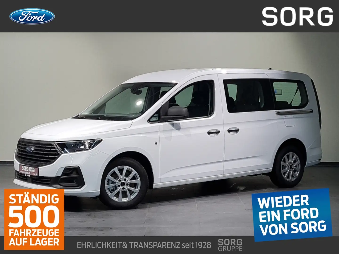 Ford Tourneo Connect L2-Trend "AMF Rollstuhl-Umbau" Blanc - 1