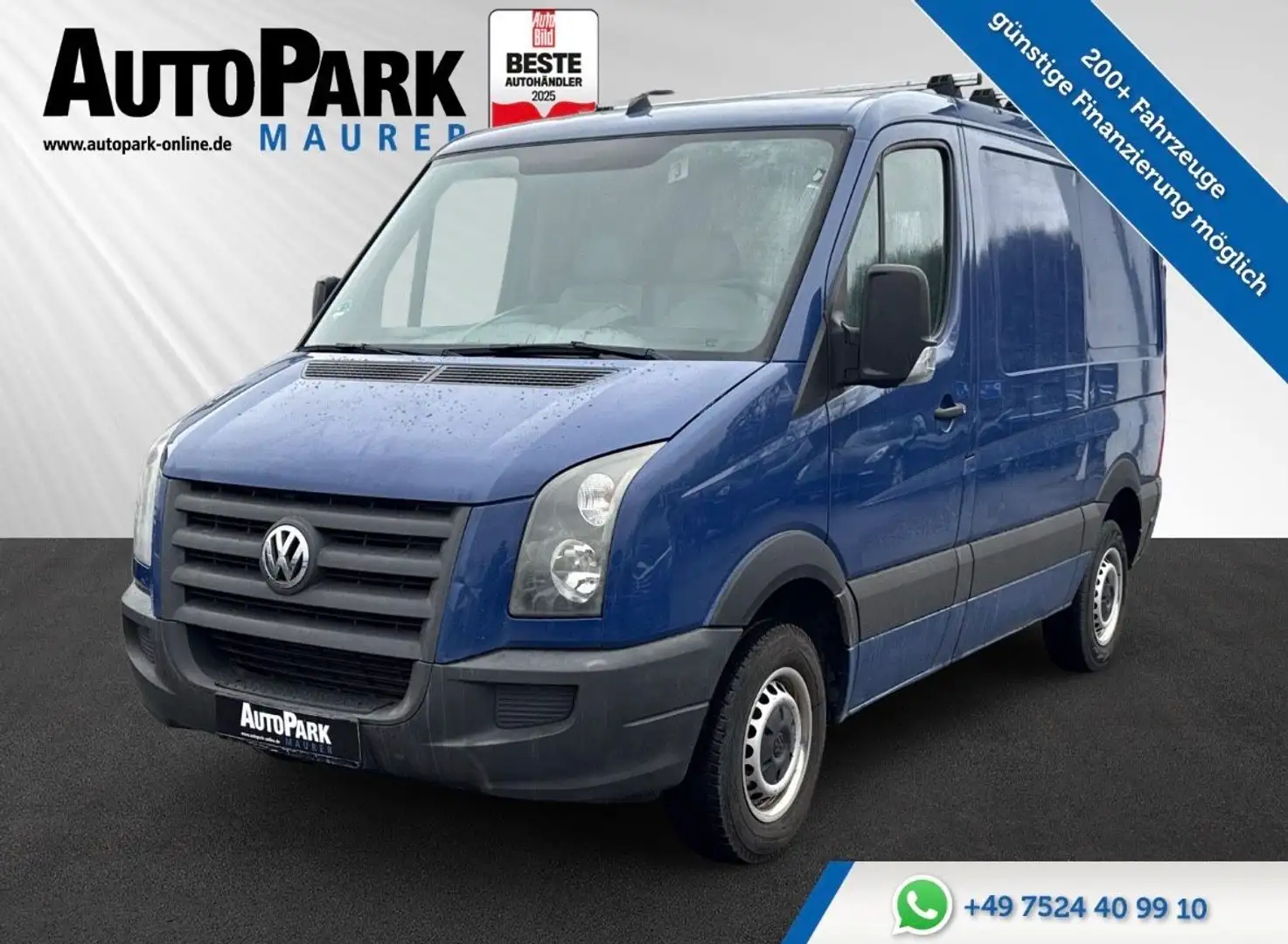 Volkswagen Crafter Kasten 30 kurz L1H1 Blau - 1