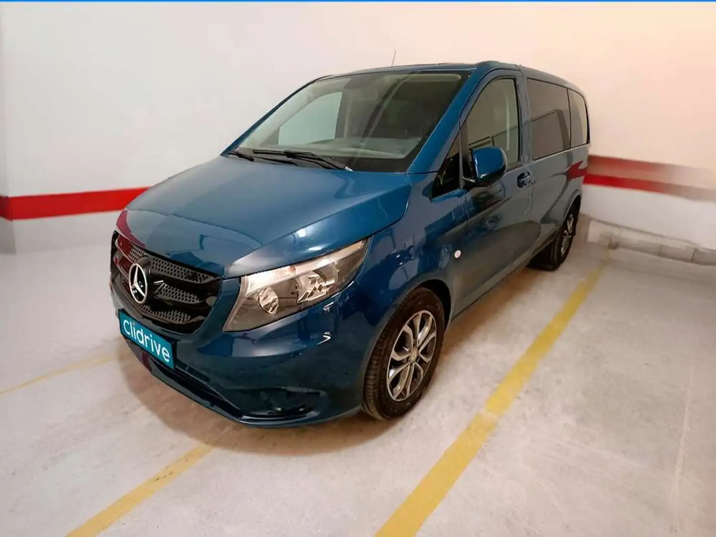Mercedes-Benz Vito 111CDI L Compacta Azul - 2