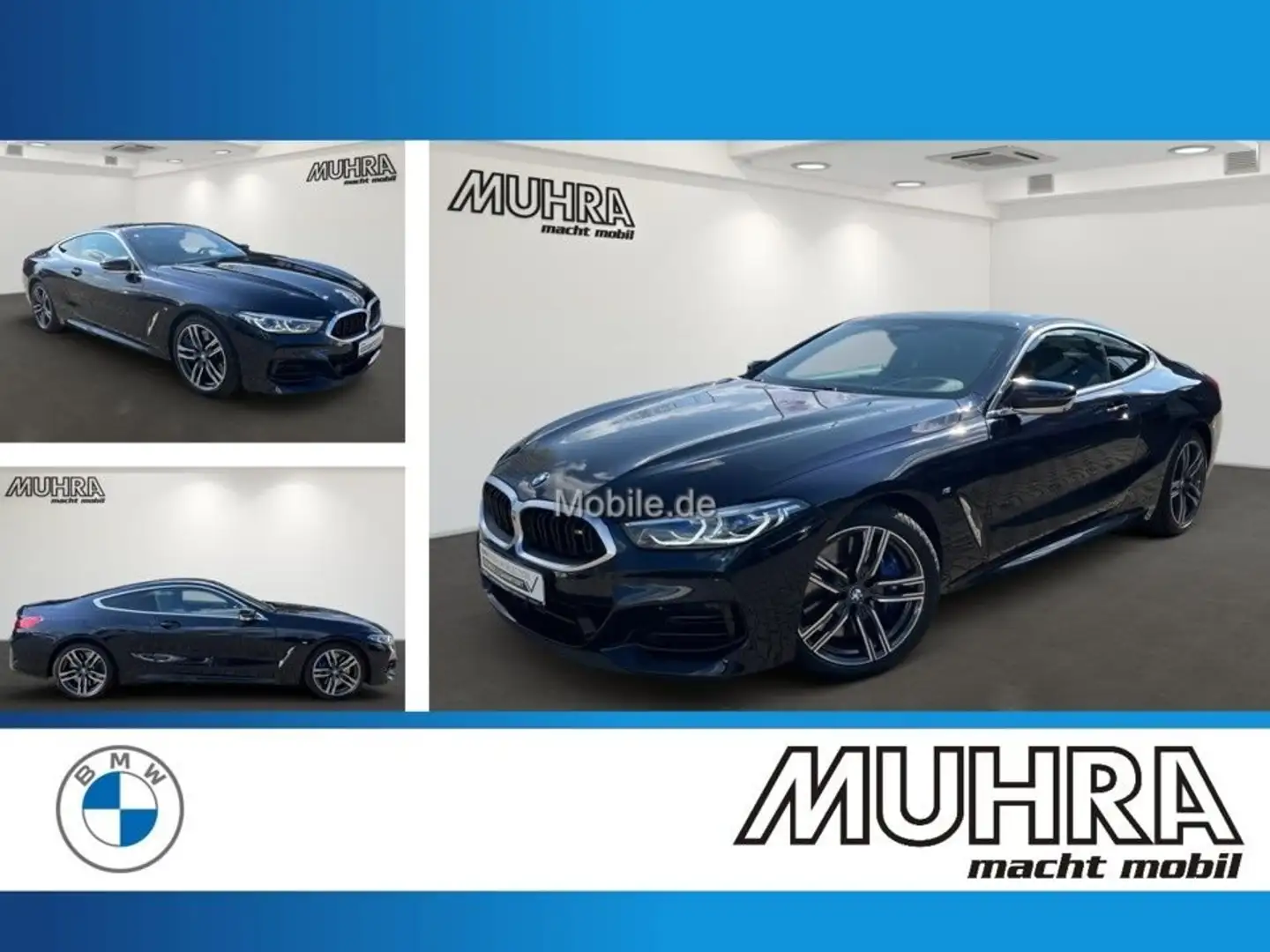 BMW M850 i xDrive Coupe Leas.o.Anz.ab 699,- EUR !!!!! Czarny - 1