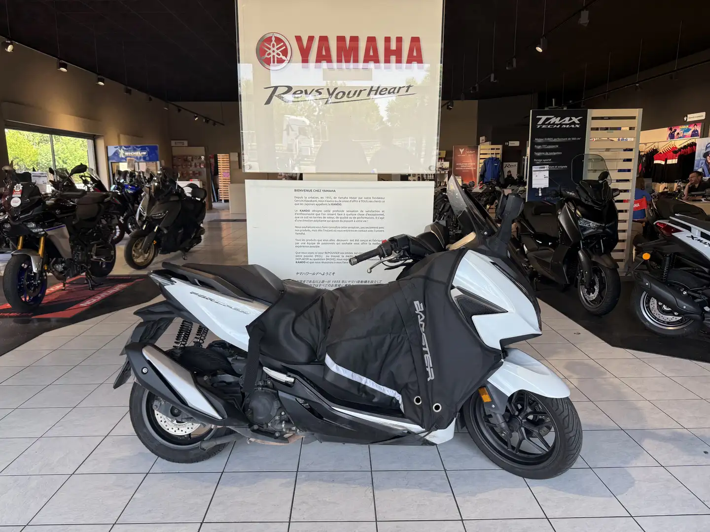 Honda Forza 350 Blanc - 1