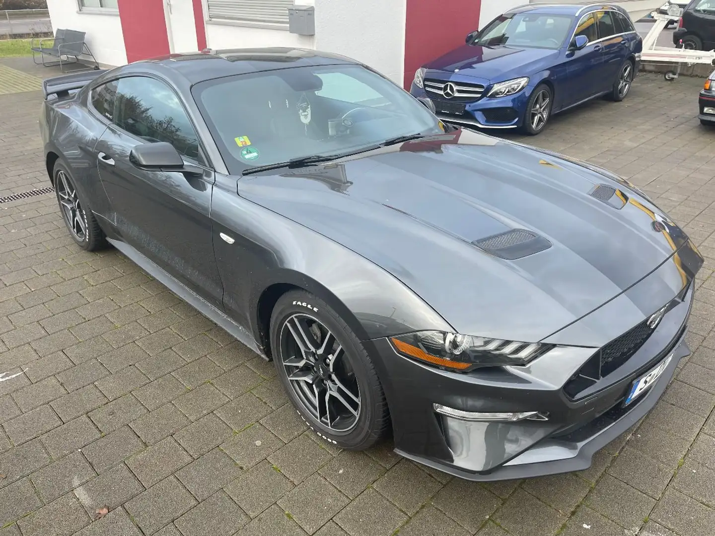 Ford Mustang 2.3 EcoBoost Fastback/Schropp Tuning Grau - 1