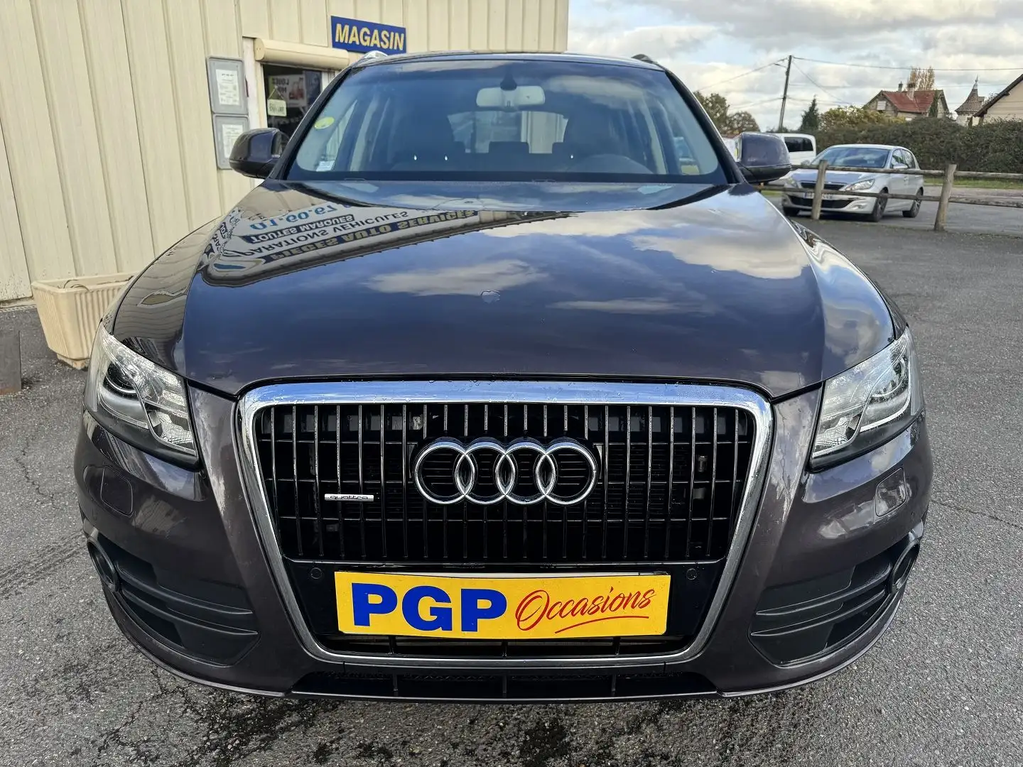 Audi Q5 3.0 V6 TDI 240CH FAP AMBITION LUXE QUATTRO S TRONIC 7 Gris - 2