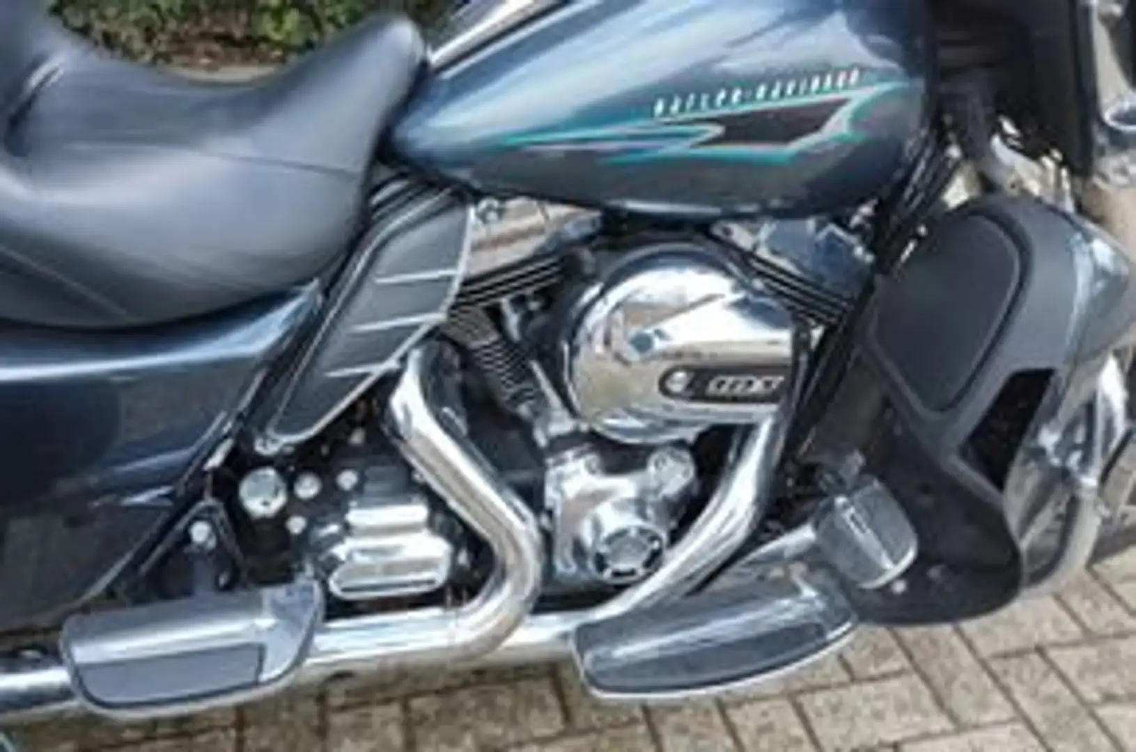 Harley-Davidson Trike Bleu - 2