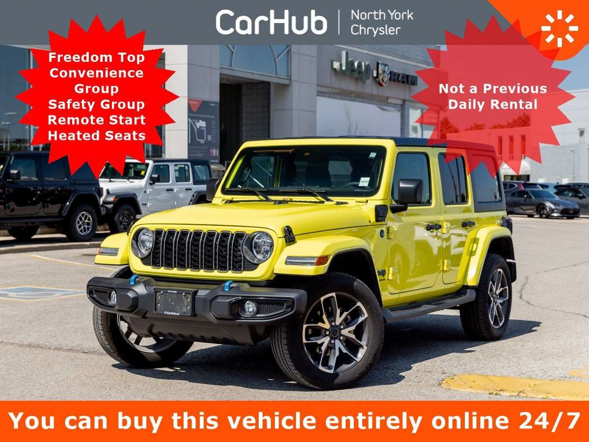 2024 Jeep Wrangler Sport S Freedom Top Convenience Group Safety Group