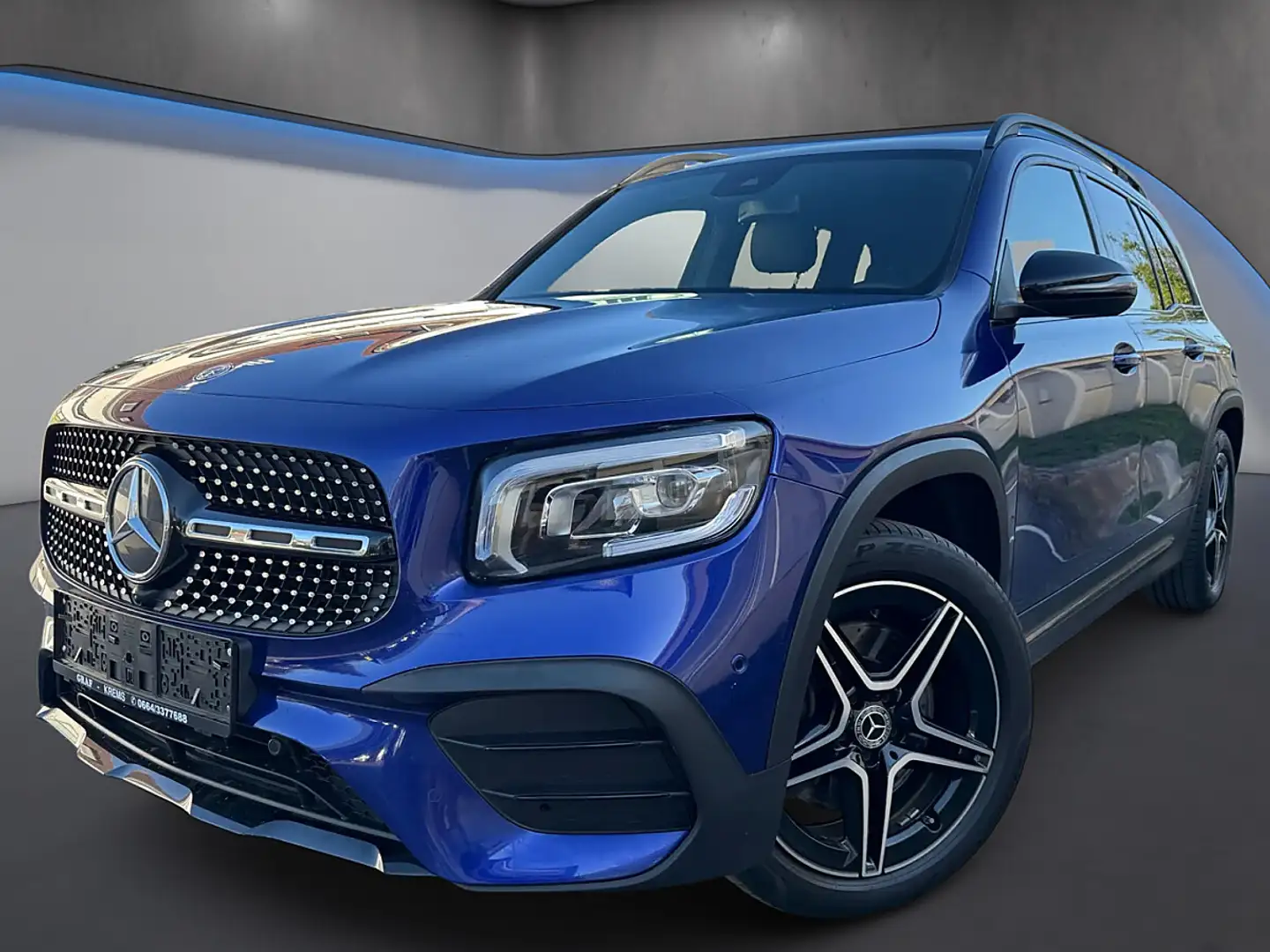 Mercedes-Benz GLB 220 d AMG Line Aut. *Alcantara*Ahk*Keyless* Blau - 1