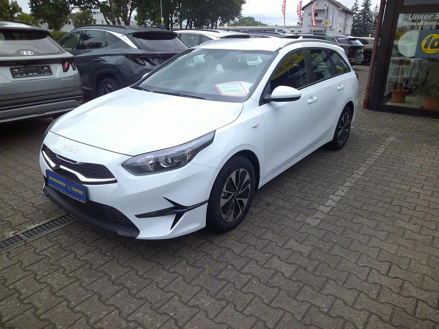 Kia Ceed SW / cee'd SW Ceed SW 1.4 T-GDI Spin,S+Lhzg,Navi,Kamera,PDC,Alu, Weiß - 1