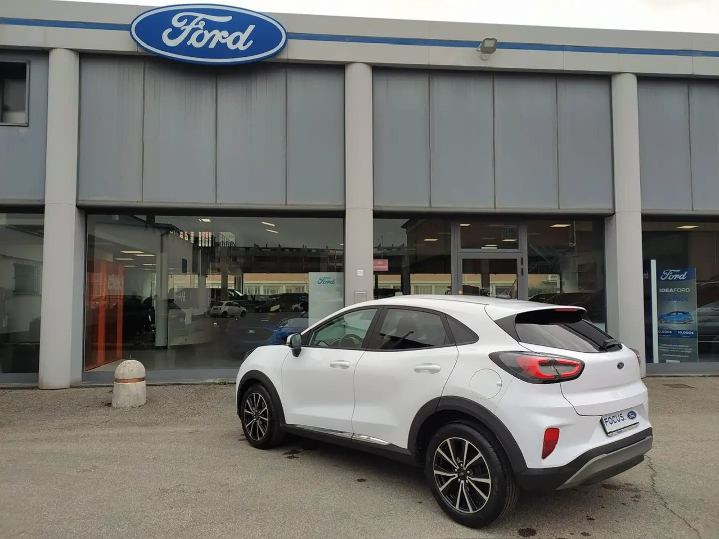 Ford Puma Puma 1.0 125cv MHEV Titanium Bianco - 2