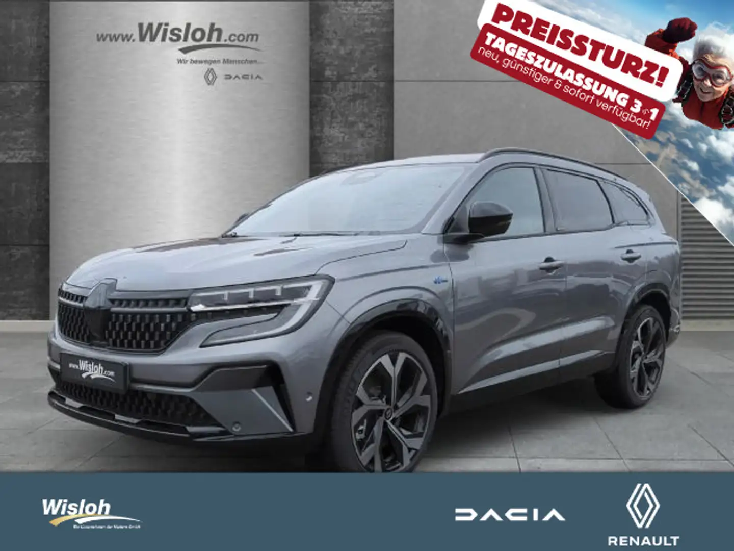 Renault Espace Esprit Alpine E-Tech Full Hybrid 200 *TZ* Grau - 1