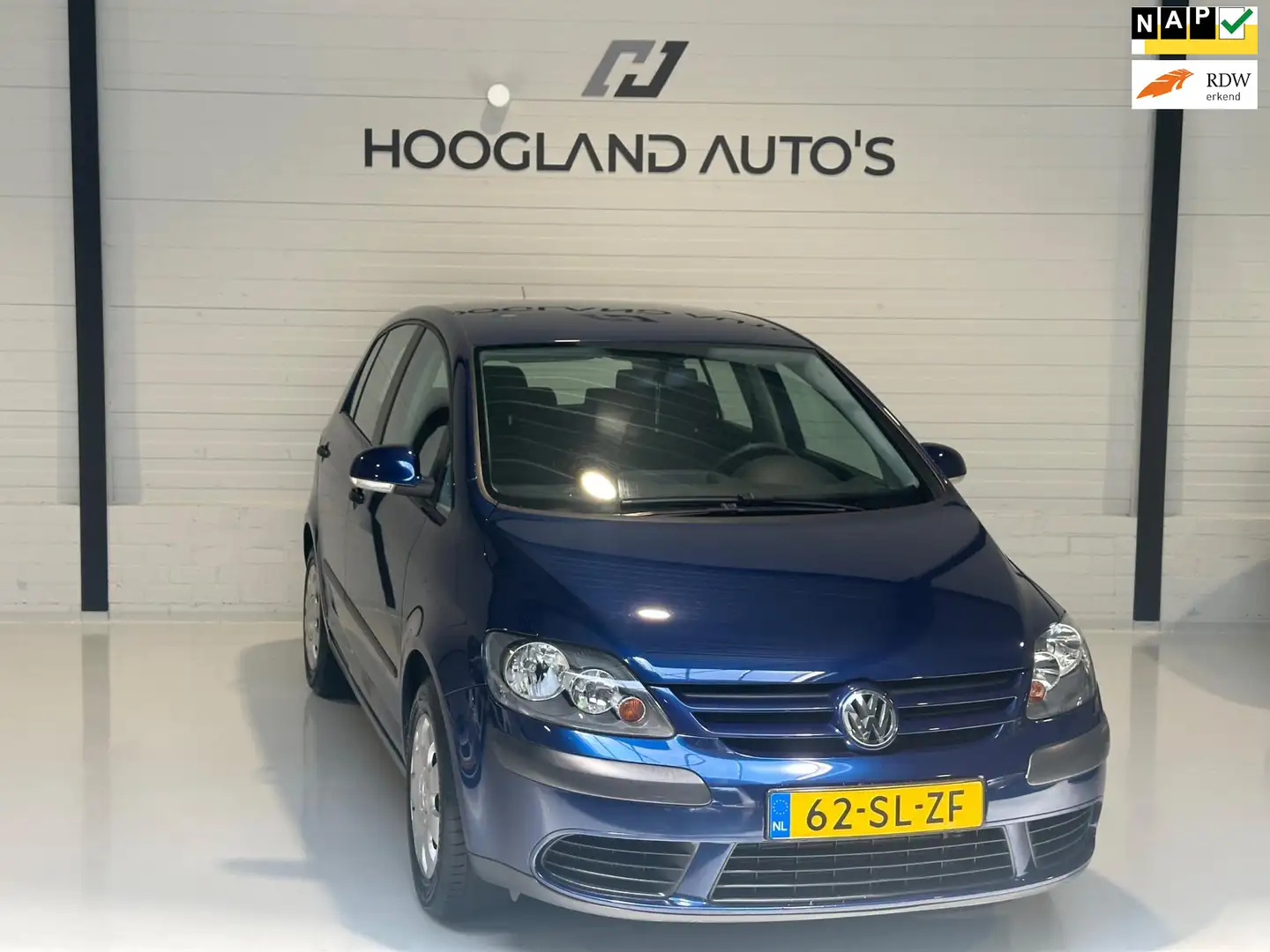 Volkswagen Golf Plus 1.6 FSI Turijn 2006 Automaat NAP Azul - 1