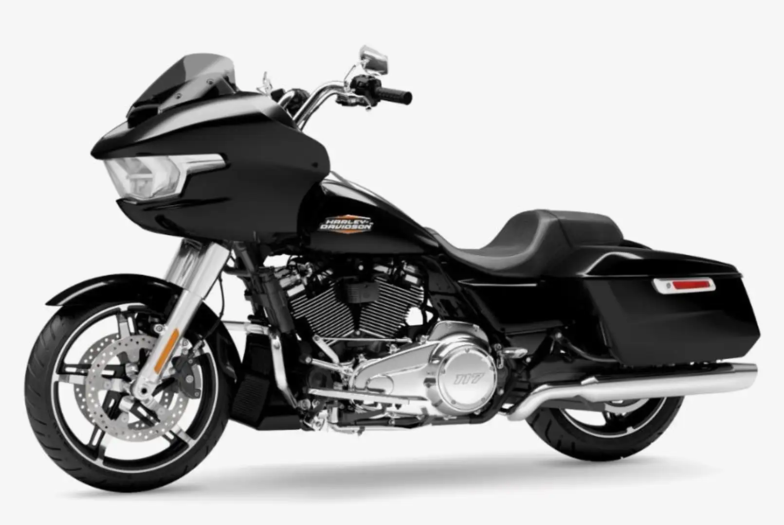 Harley-Davidson Road Glide FLTRX Chrome Trim Zwart - 2