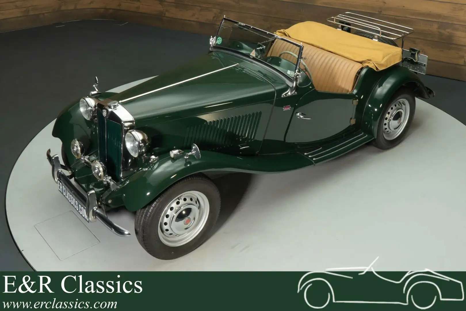 MG TD | Uitvoerig gerestaureerd | Zeer goede staat | 195 Verde - 1