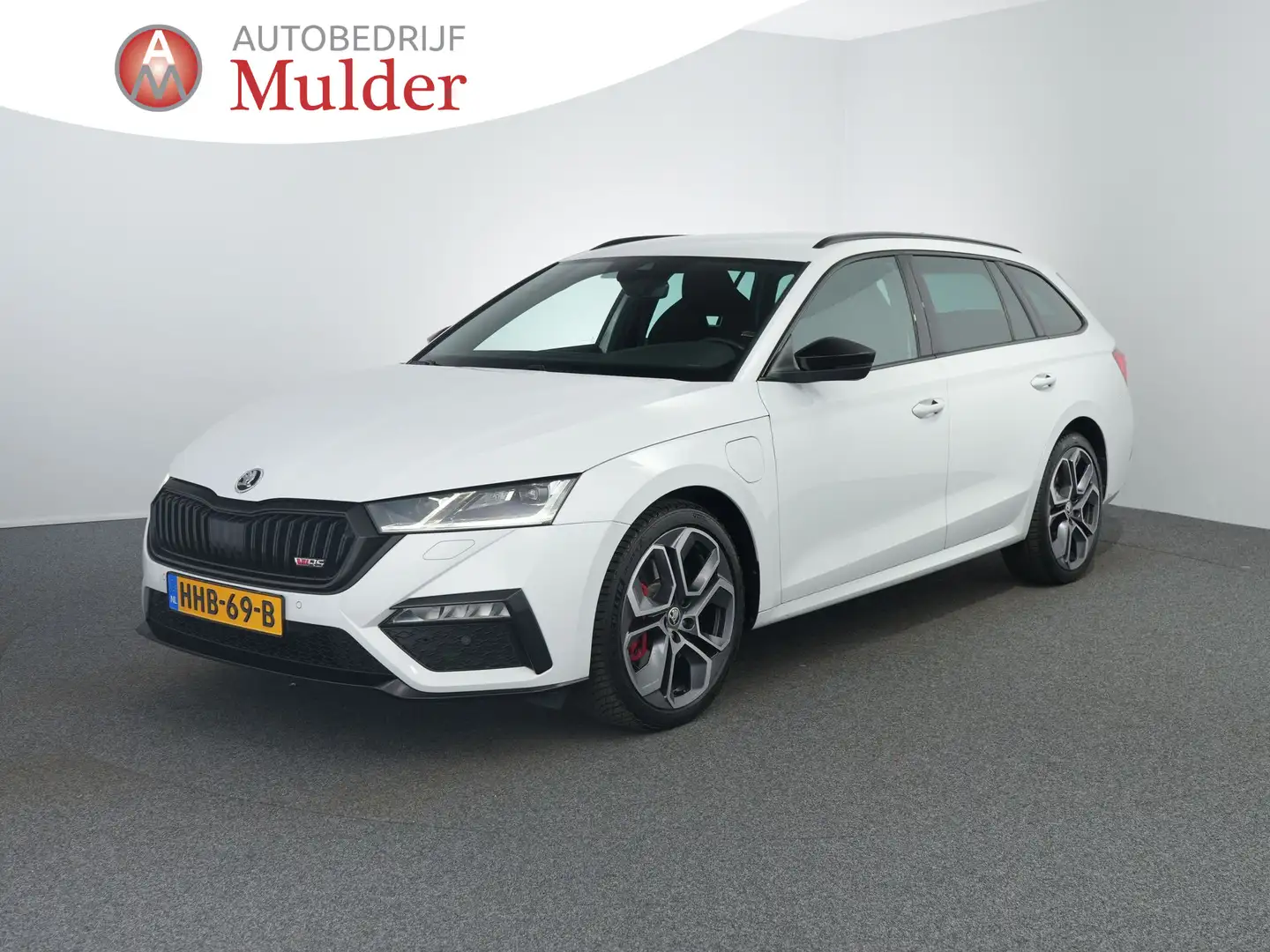 Skoda Octavia Combi 1.4 TSI RS iV PHEV Business | Canton | 245PK White - 1
