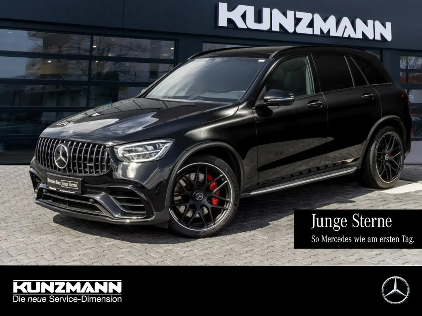 Mercedes-Benz GLC 63 AMG S 4M+ Night Panorama AHK Distronic Noir - 1