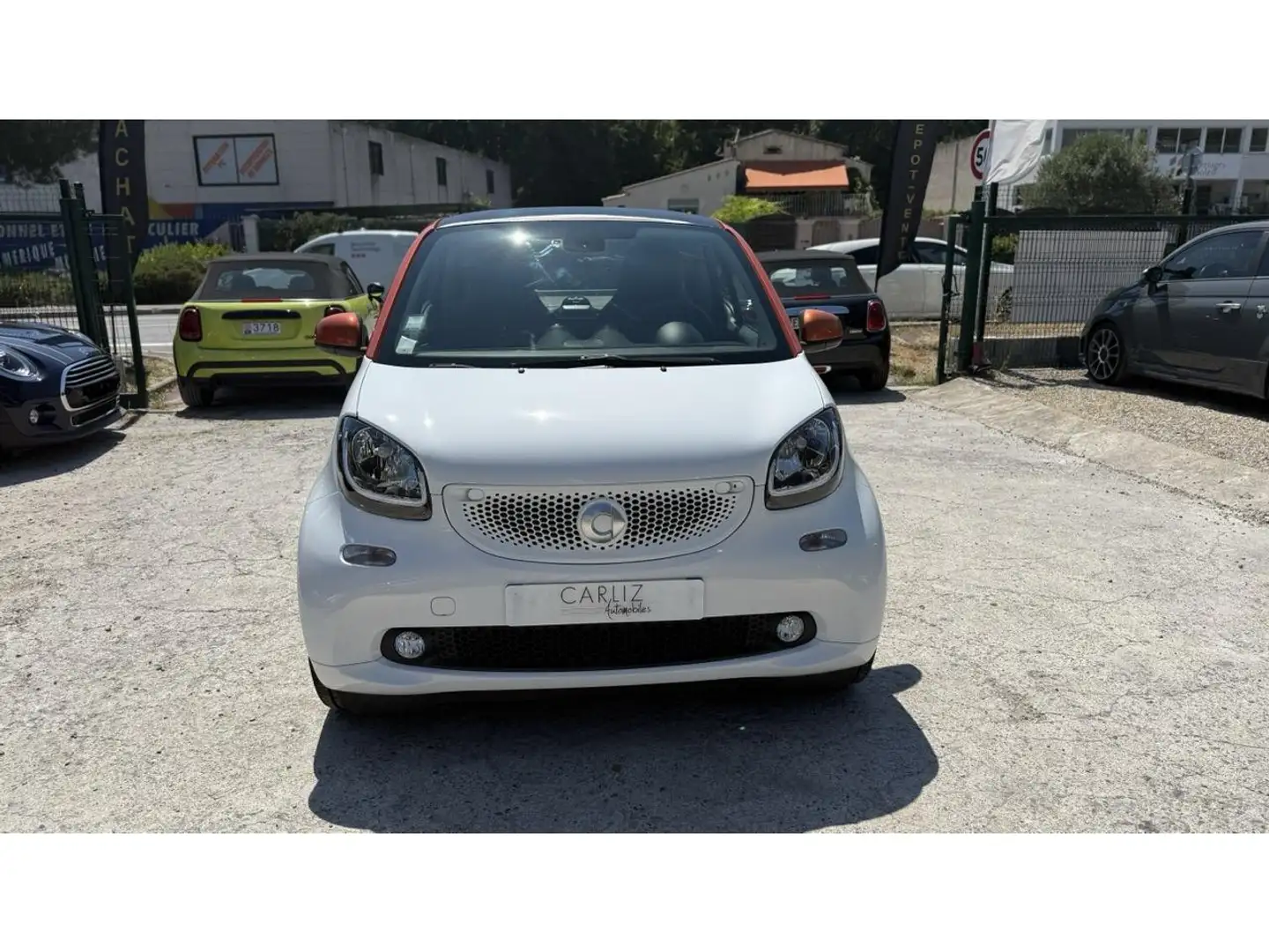 smart forTwo Smart Fortwo Coupé 0.9 90cv Passion Twinamic Blanc - 2