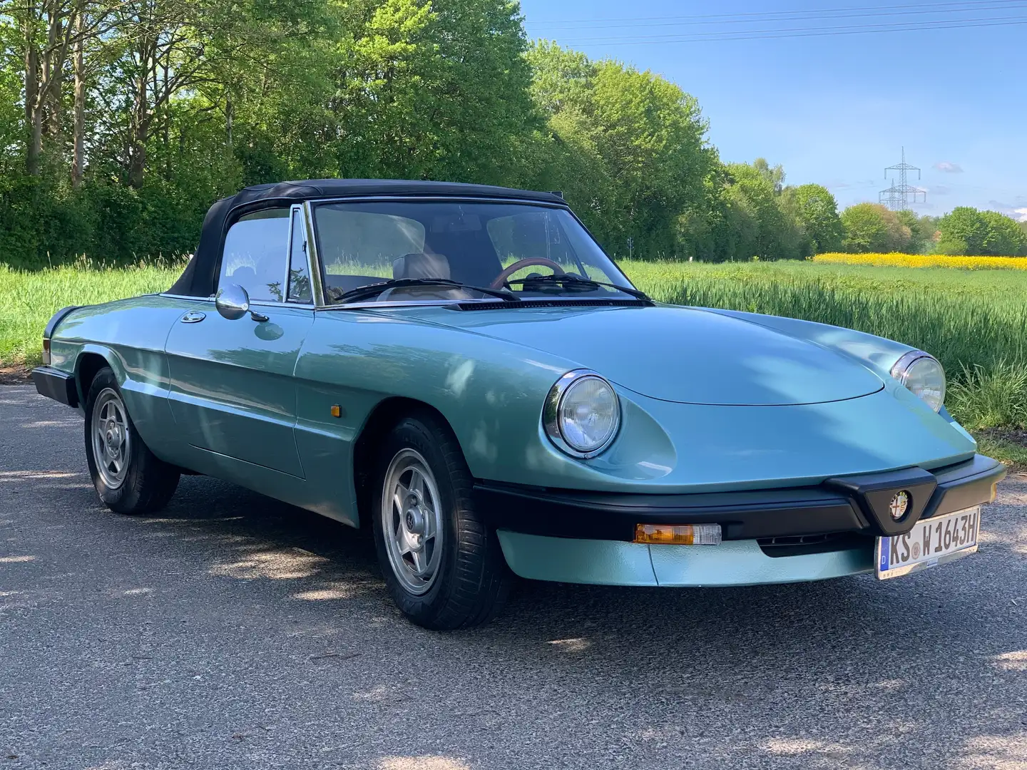 Alfa Romeo Spider 115 2.0 Spider IIIa 93kW Classic Oldtimer H-Kennz. Blau - 1