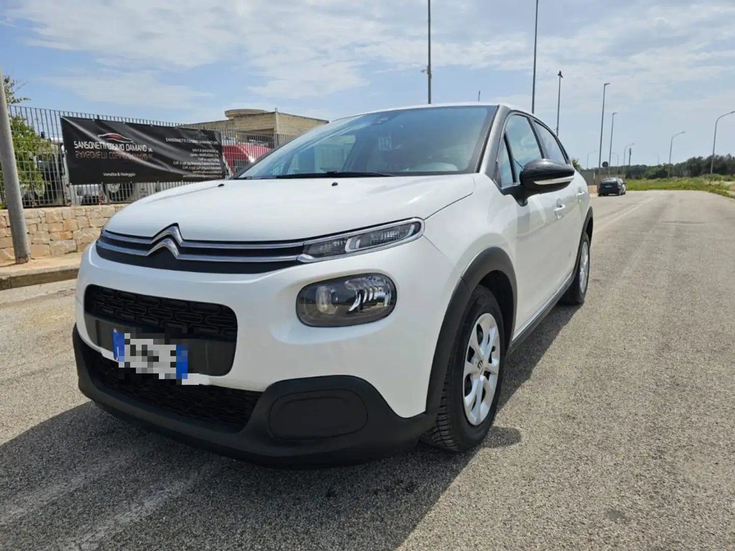 Citroen C3 BlueHDi 100 S&S Business 2 POSTI Blanc - 1
